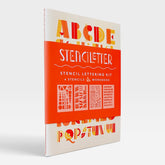 Stenciletter: Dotted journal with 4 stencils