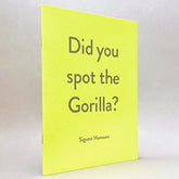 Sigune Hamann: Did you spot the Gorilla?