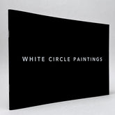 Guy Bigland: Square Photographs of White Circle Paintings