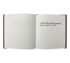 Descriptions of Literature by Gertrude Stein: Handwritten by Erica Van Horn