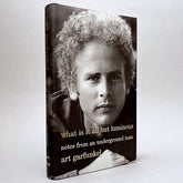 Art Garfunkel: What Is It All but Luminous: Notes from an Underground Man