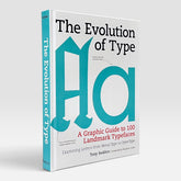 The Evolution of Type: A Graphic Guide to 100 Landmark Typefaces (Rare edition)