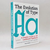 The Evolution of Type: A Graphic Guide to 100 Landmark Typefaces (Rare edition)