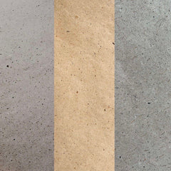 Plant Fibre Paper 3 Colour Pack - Banana | Coconut | Unbleached Flax (24 sheets)