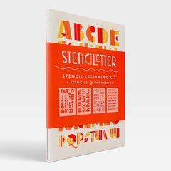 Stenciletter: Dotted journal with 4 stencils