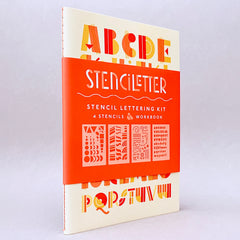 Stenciletter: Dotted journal with 4 stencils