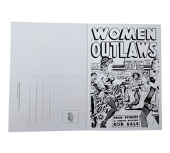 Classic Comic Postcards - 20 Cards to Colour & Send