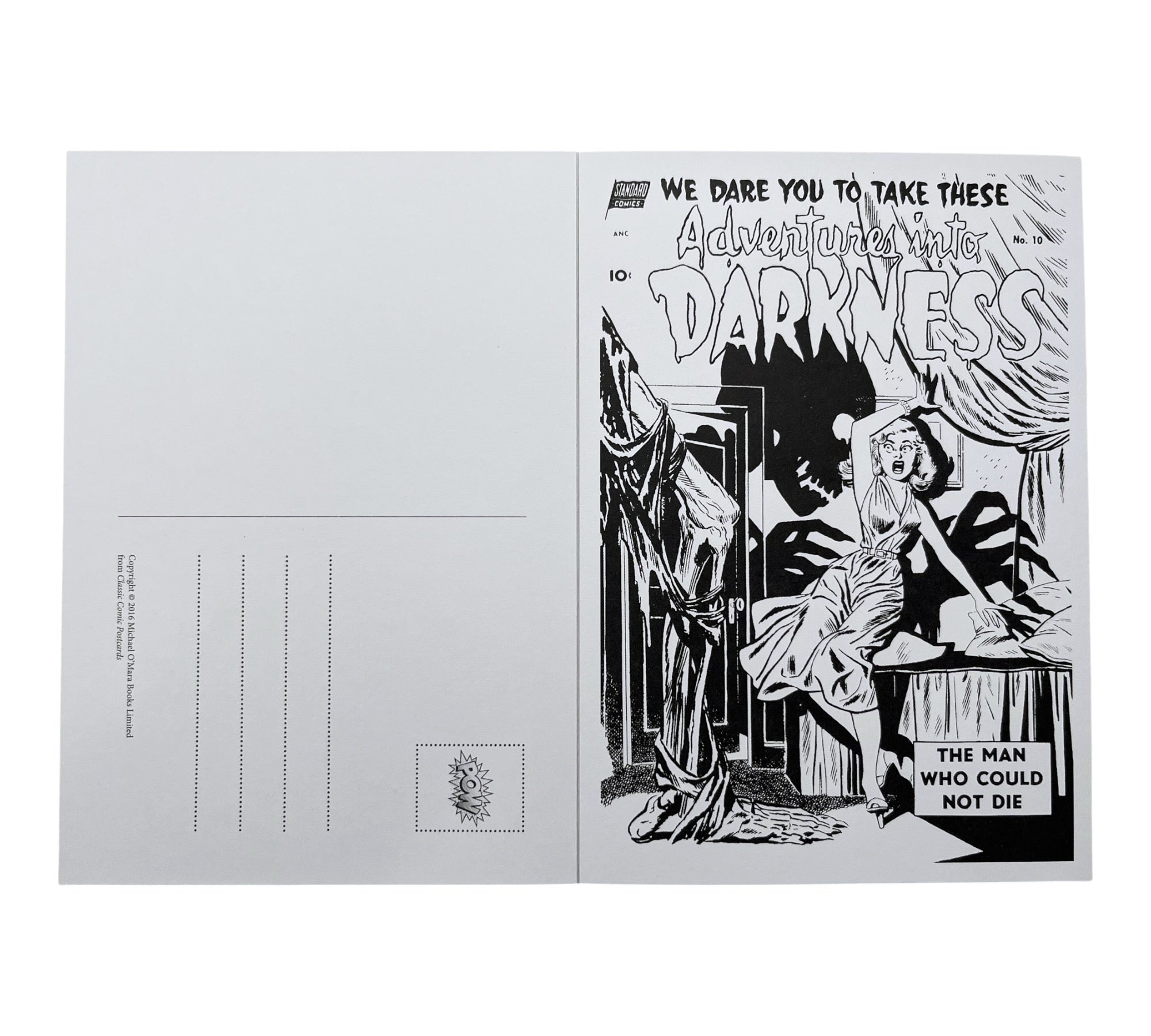 Classic Comic Postcards - 20 Cards to Colour & Send