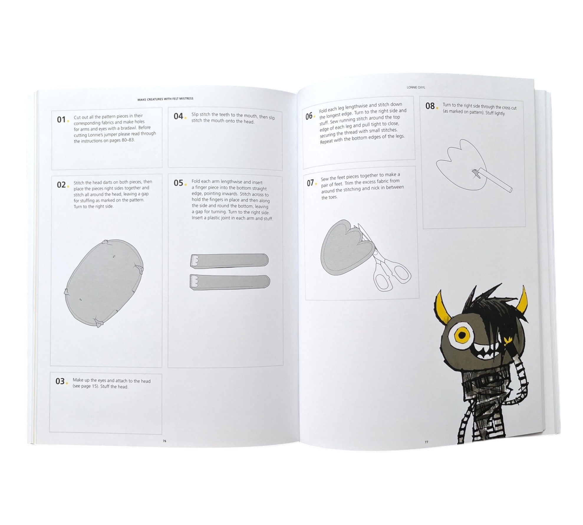 Make Creatures with Felt Mistress
