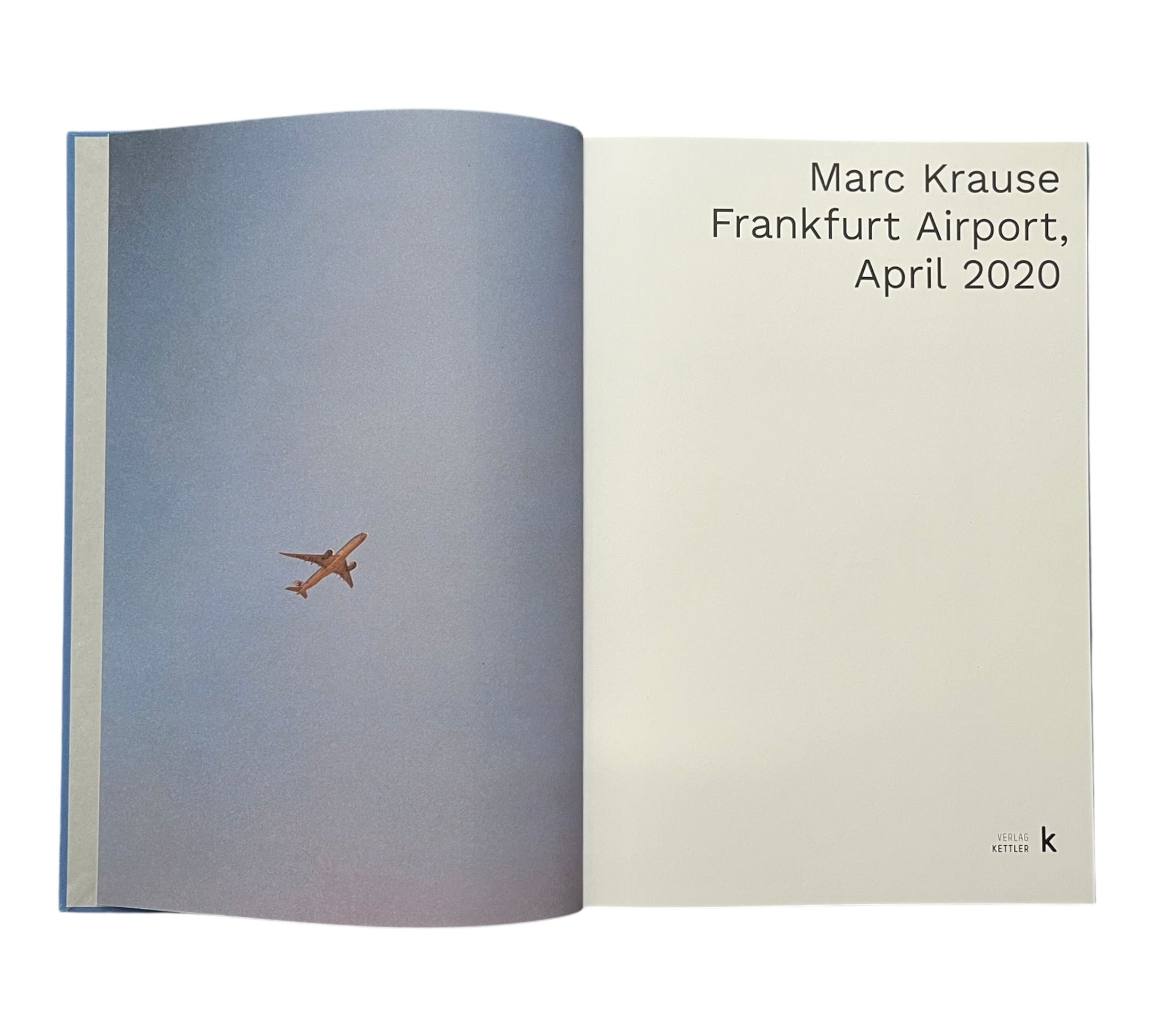 Marc Krause: Frankfurt Airport, April 2020