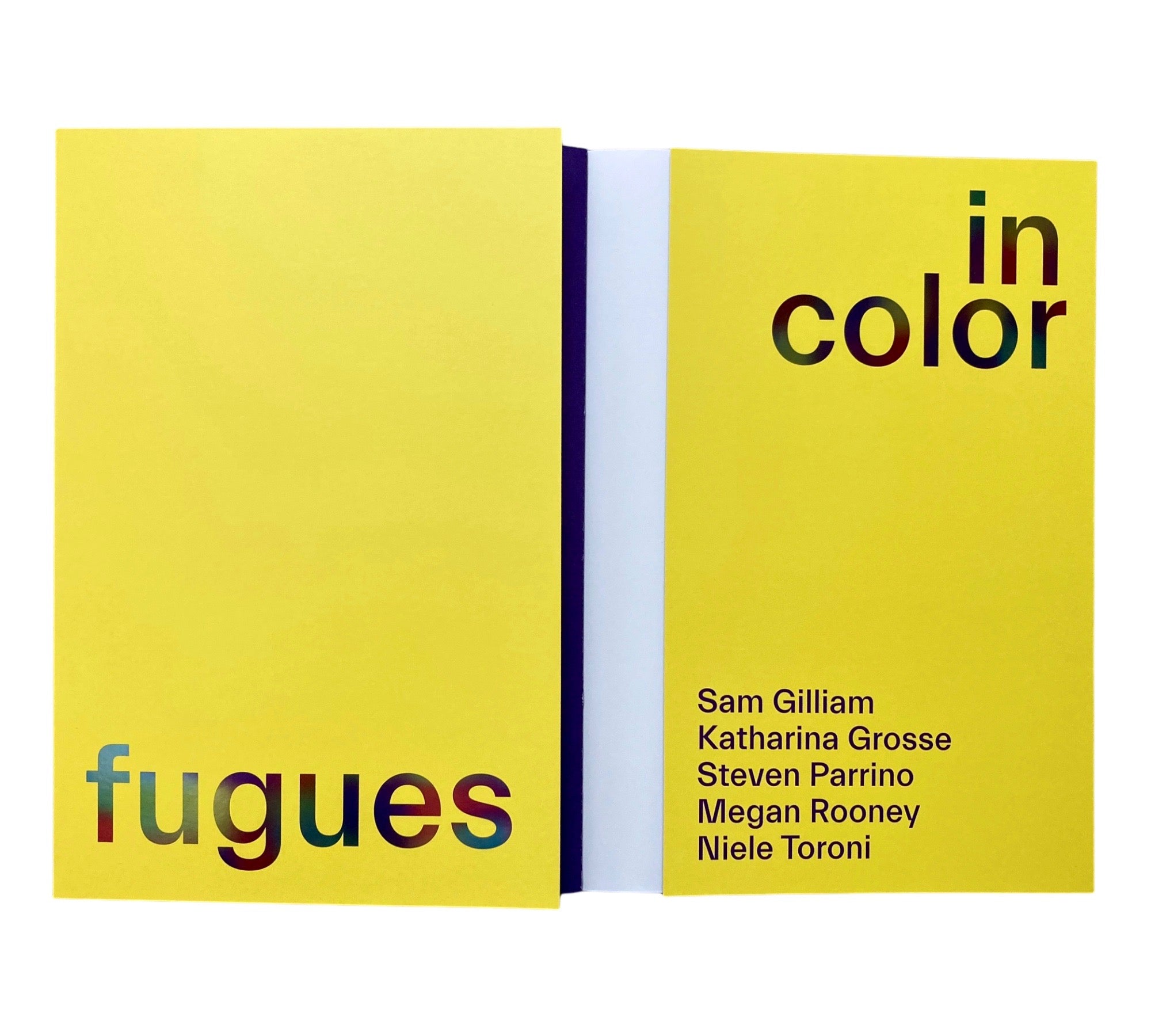 Fugues in Color: Sam Gilliam, Katharina Grosse, Steven Parrino, Megan Rooney, Niele Toroni