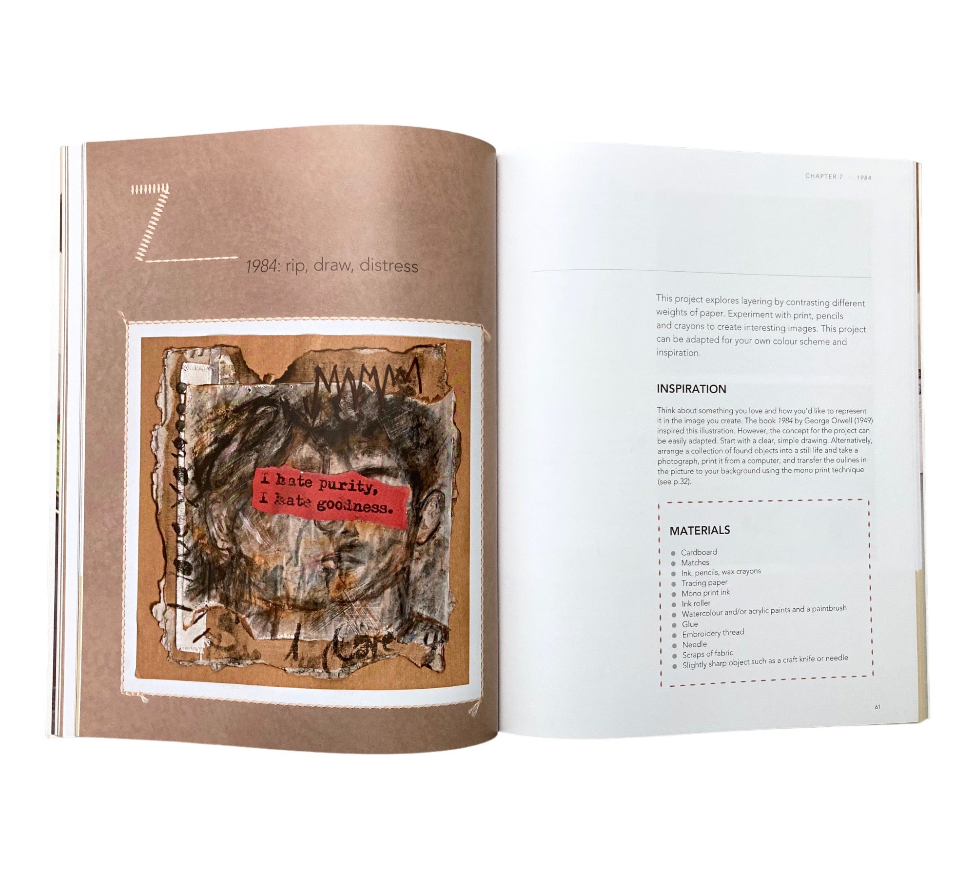 Stitching Pictures: Combining Print and Mixed Media with Stitch (Non-mint)