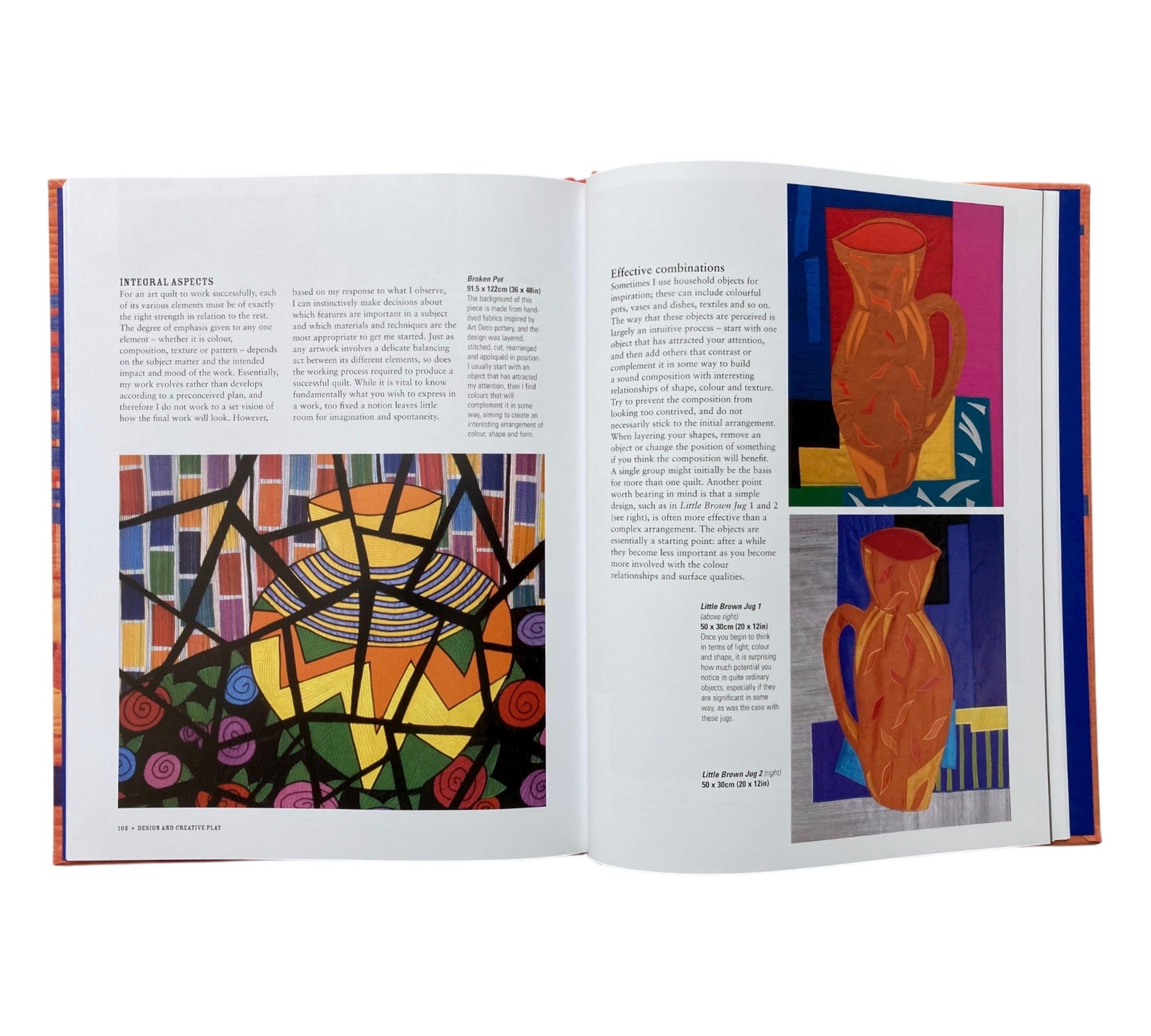 Instinctive Quilt Art: Using improvisational techniques to create vibrant art quilts