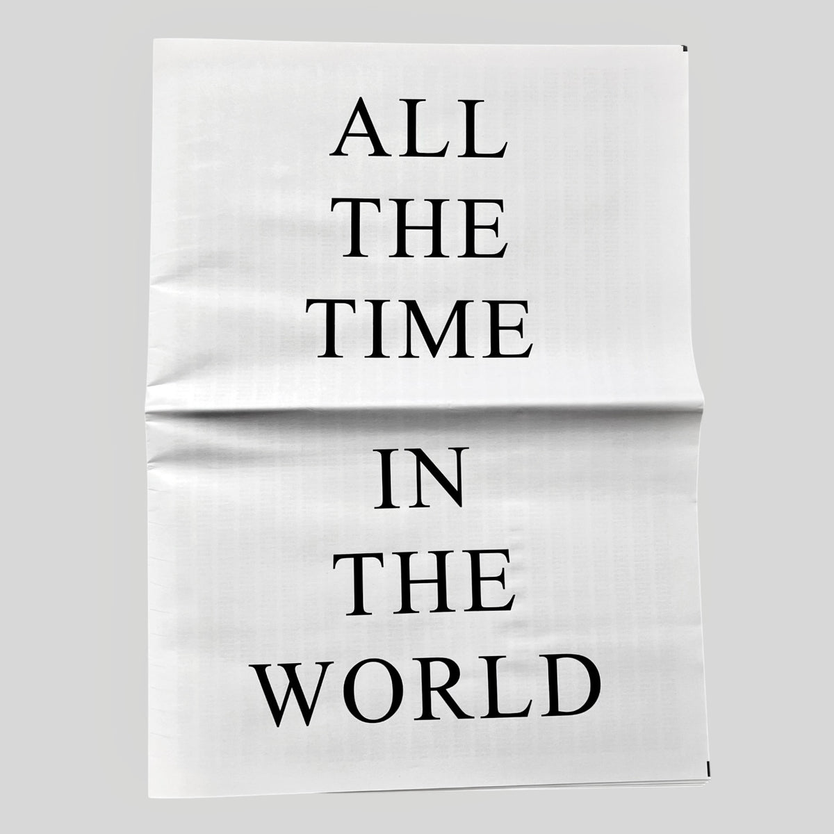 Guy Bigland: All the Time in the World