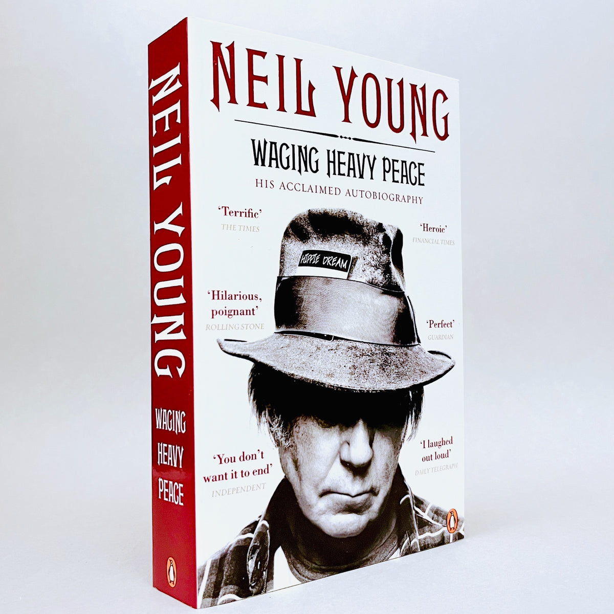 Neil Young: Waging Heavy Peace - His Acclaimed Autobiography (Non-mint) (Rare edition)