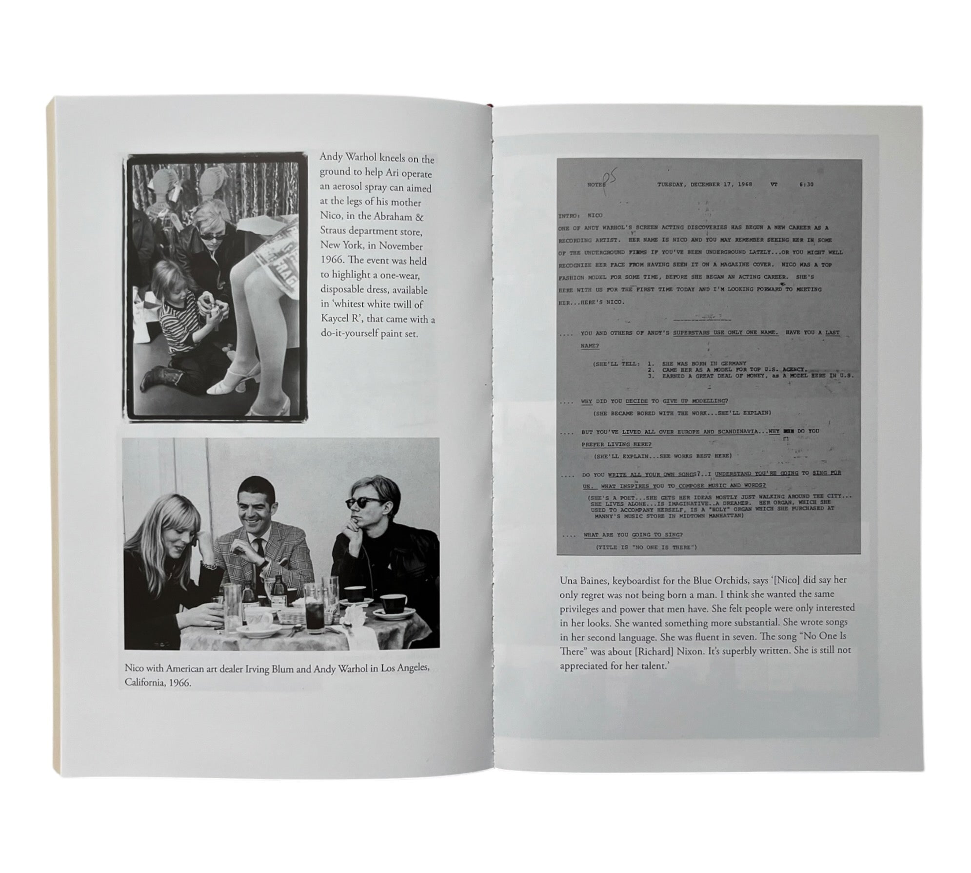 You Are Beautiful and You Are Alone: The Biography of Nico