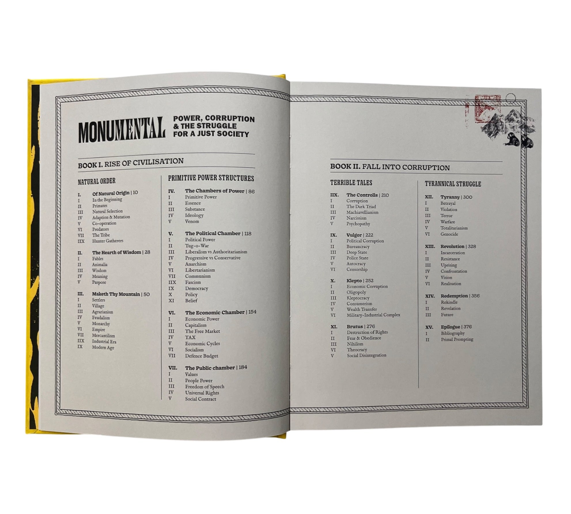 Monumental: Power, Corruption & the Struggle for a Just Society