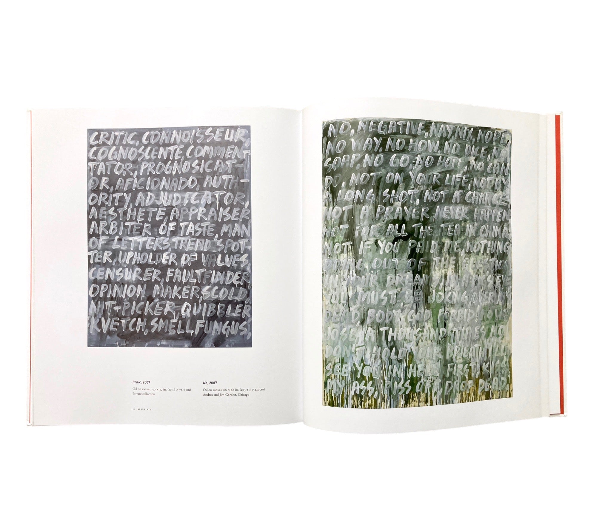 Mel Bochner: Strong Language