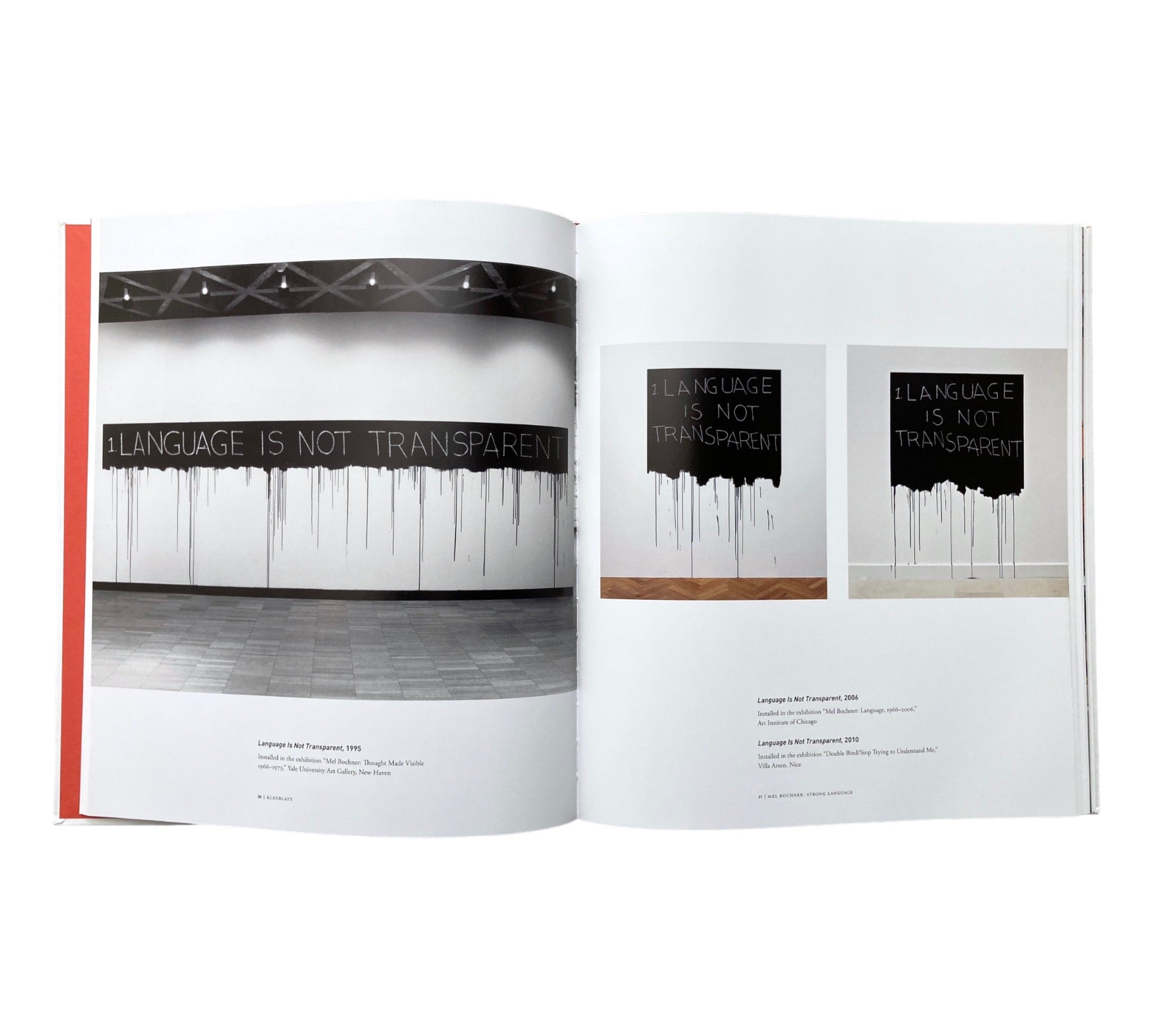 Mel Bochner: Strong Language