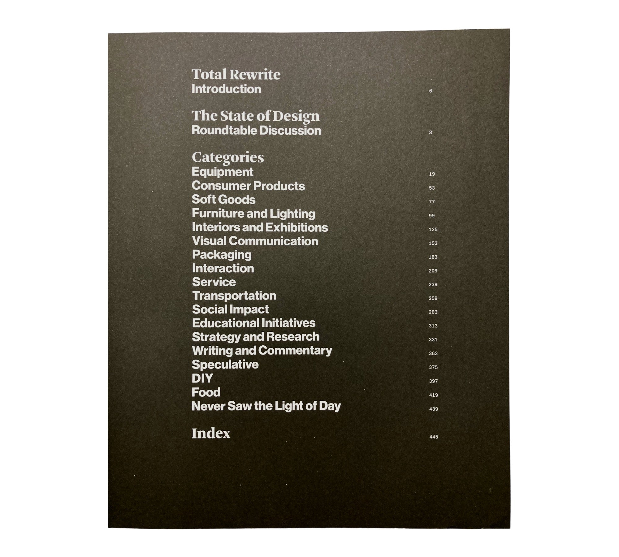 Designing Here/Now: A Global Selection of Objects, Concepts and Spaces for the Future