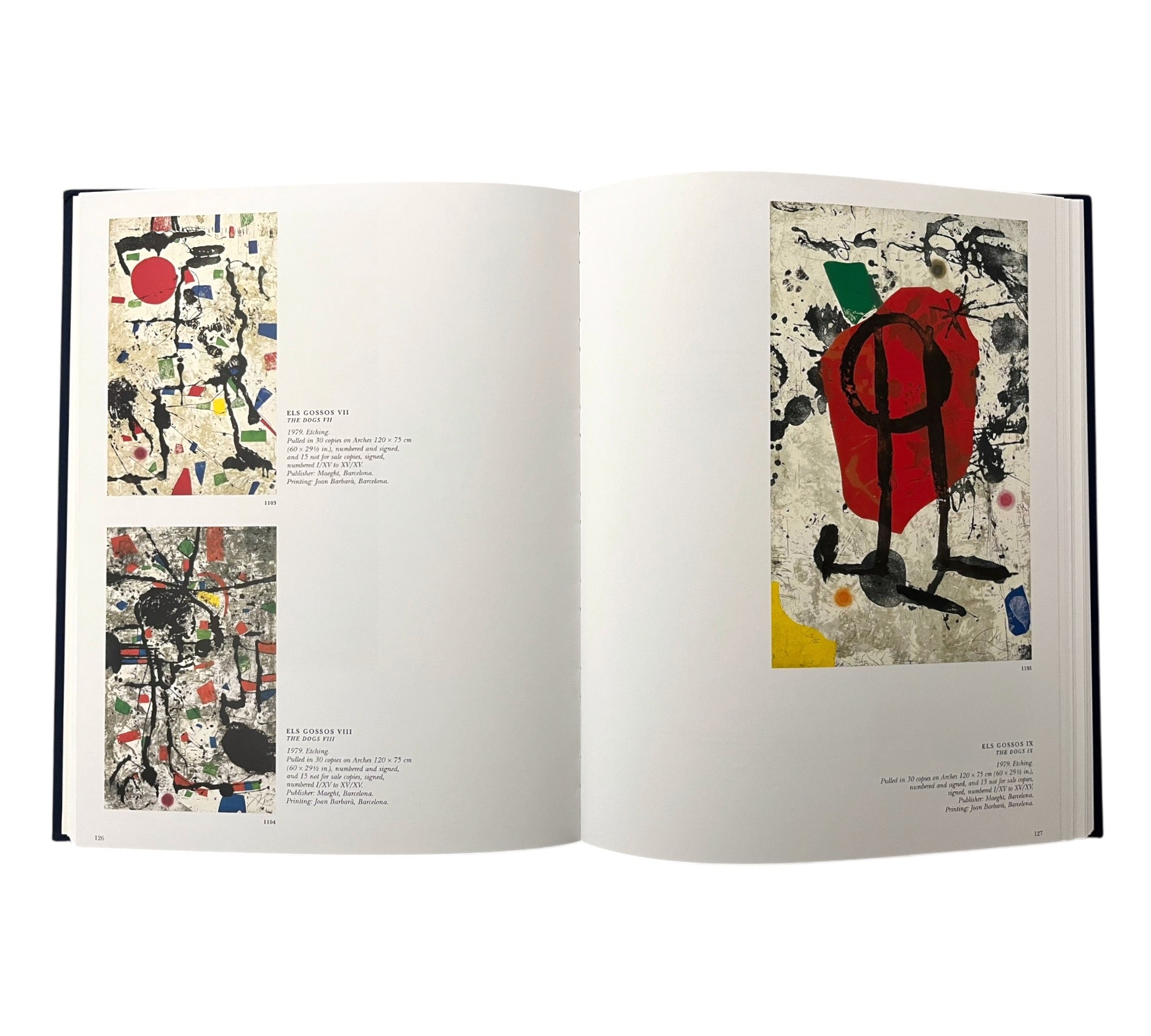 Miró Engraver: Catalogue Raisonné Volume IV - 1976-1983 (includes 2 woodcuts)