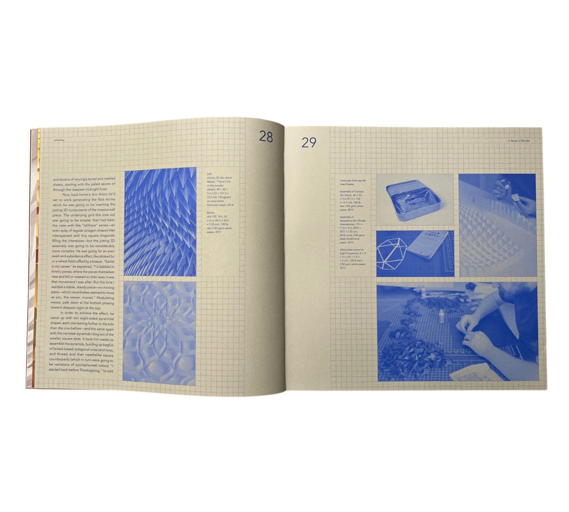 Unfolding: The Paper Art and Science of Matthew Shlian (Non-mint)