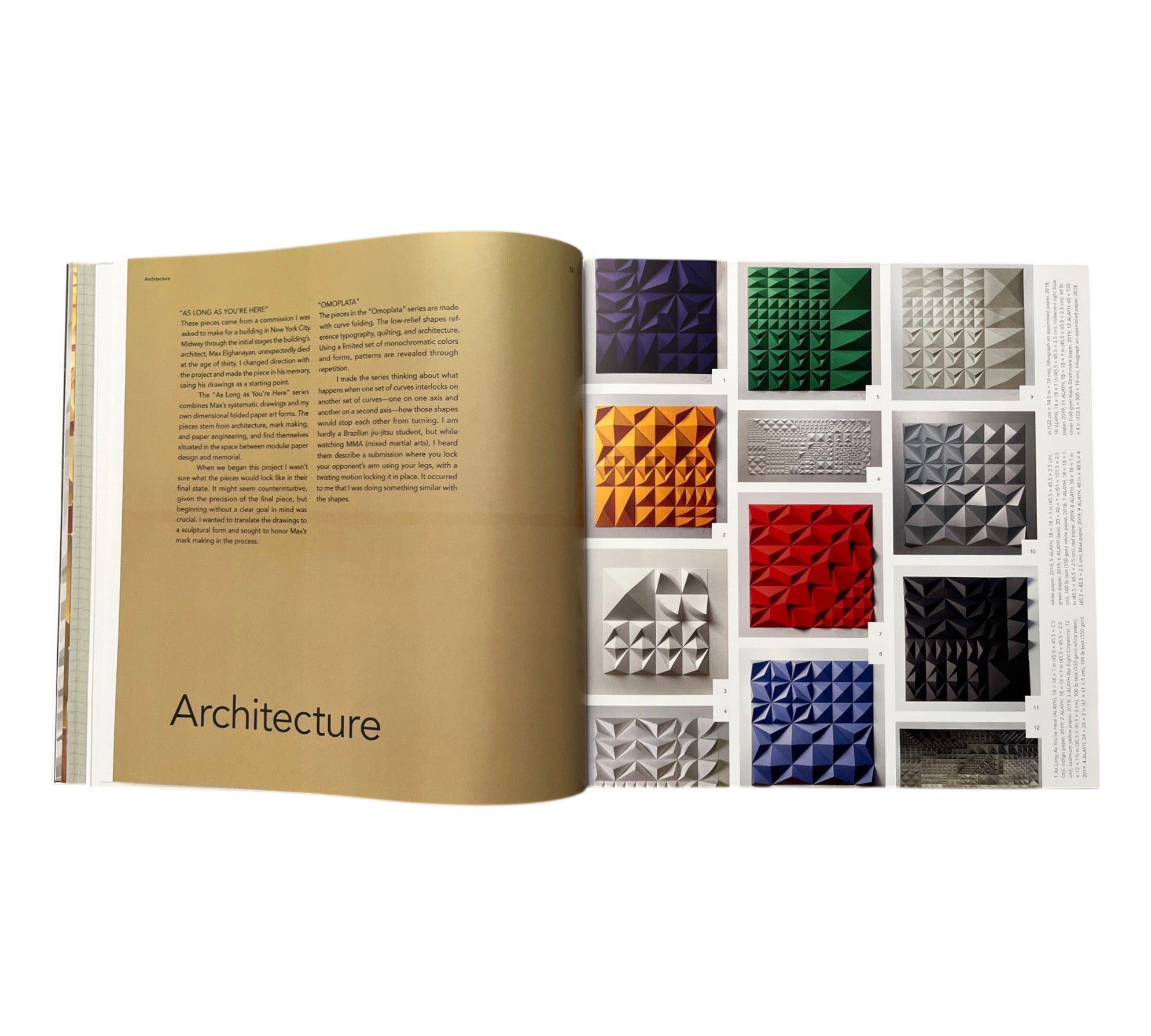 Unfolding: The Paper Art and Science of Matthew Shlian (Non-mint)
