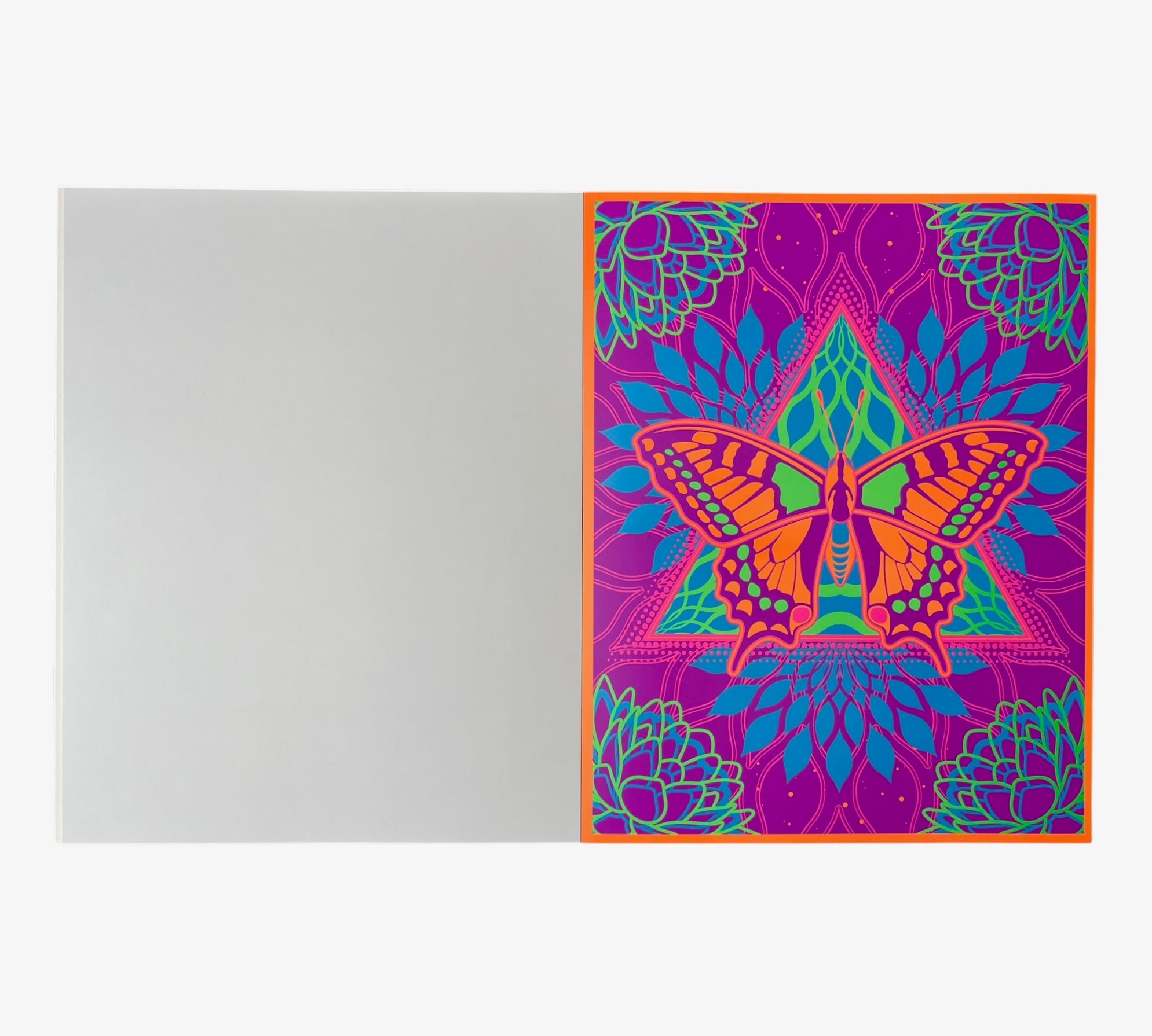 Hippy & Trippy Art: 14 Black Light Posters