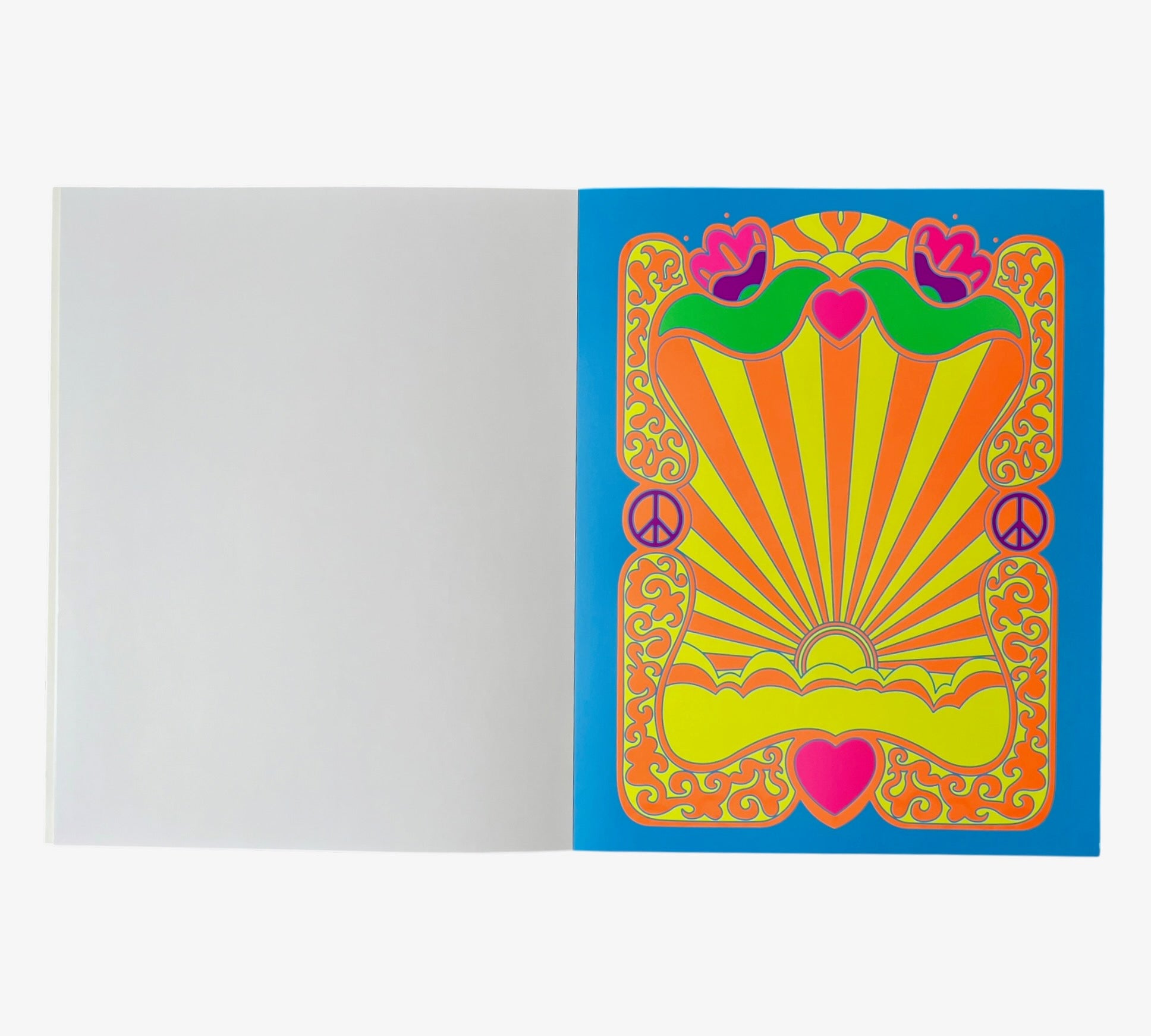Hippy & Trippy Art: 14 Black Light Posters