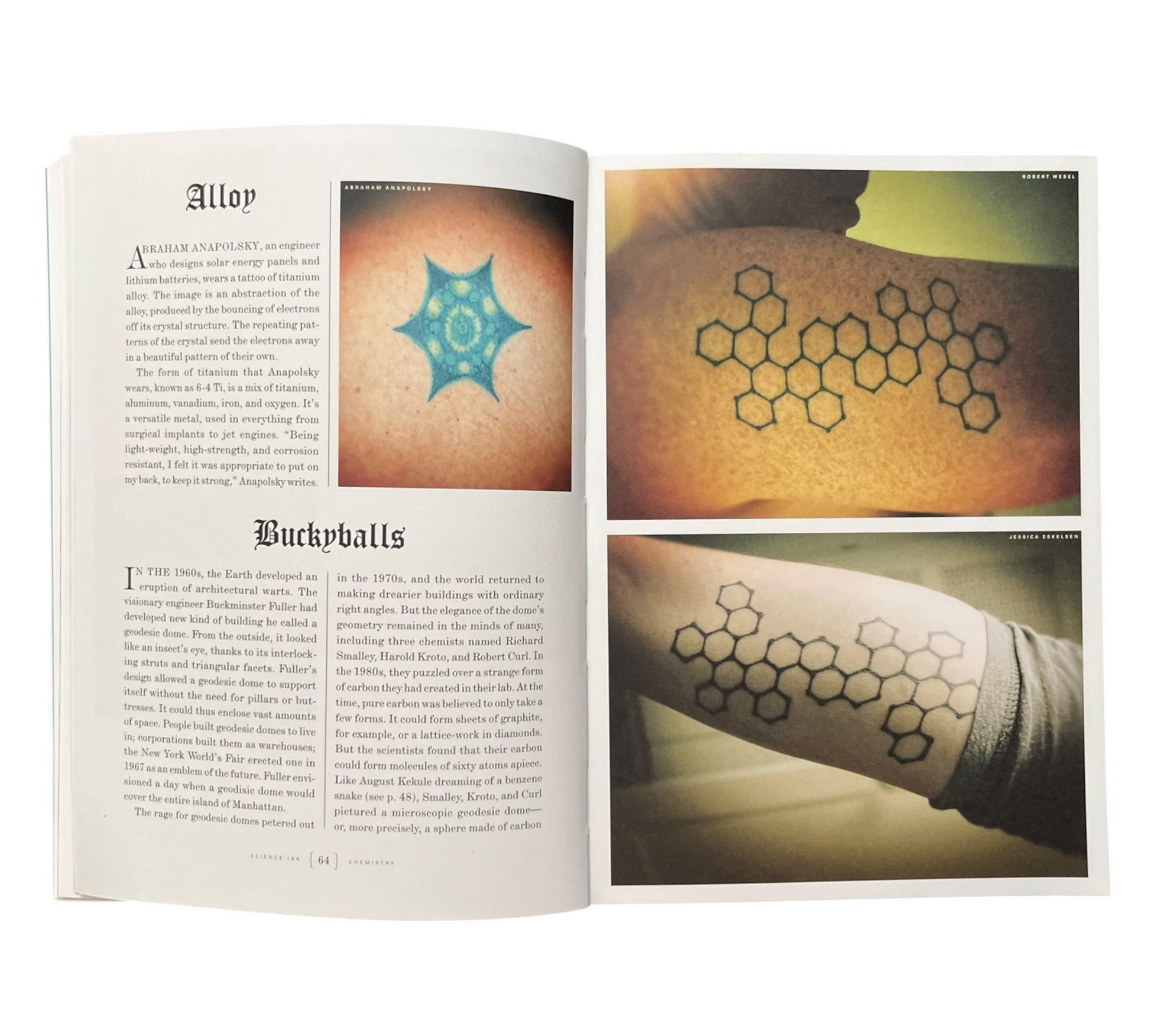 Science Ink: Tattoos of the Science Obsessed (Rare edition)