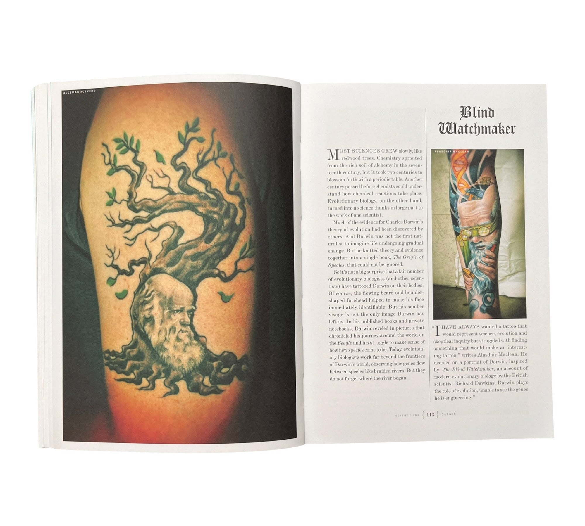 Science Ink: Tattoos of the Science Obsessed (Rare edition)