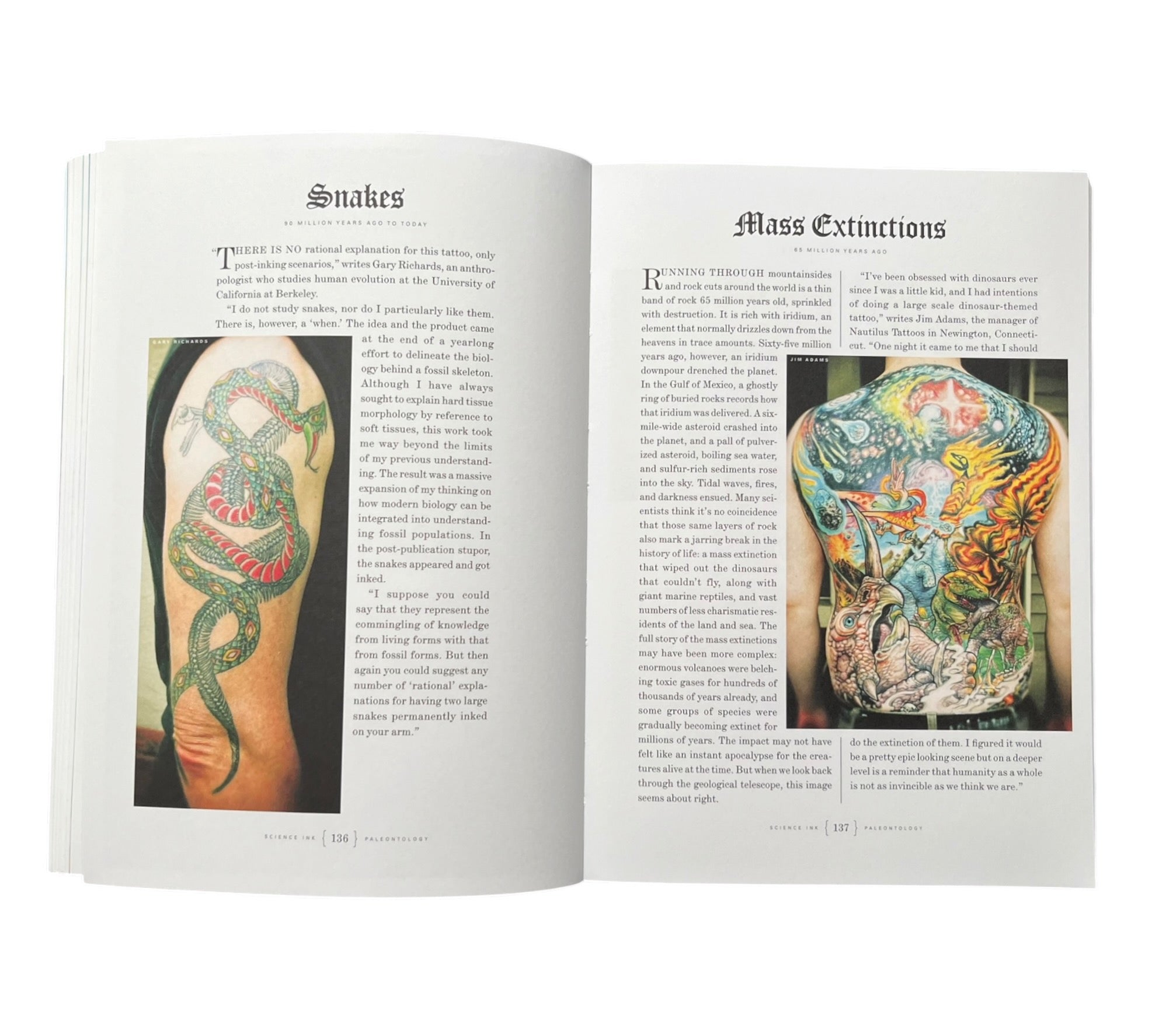 Science Ink: Tattoos of the Science Obsessed (Rare edition)