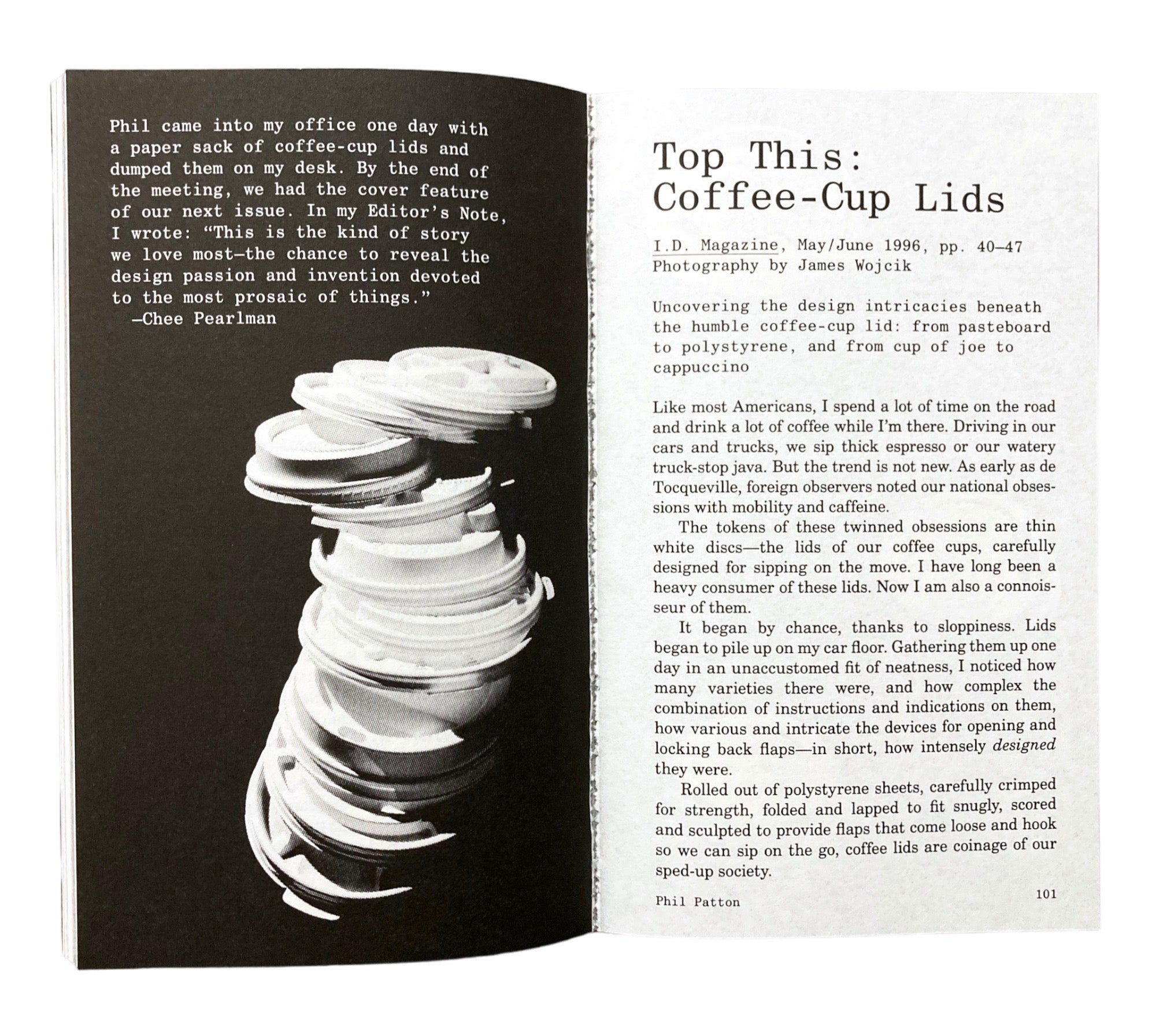 Top This and Other Parables of Design: Selected Writings by Phil Patton