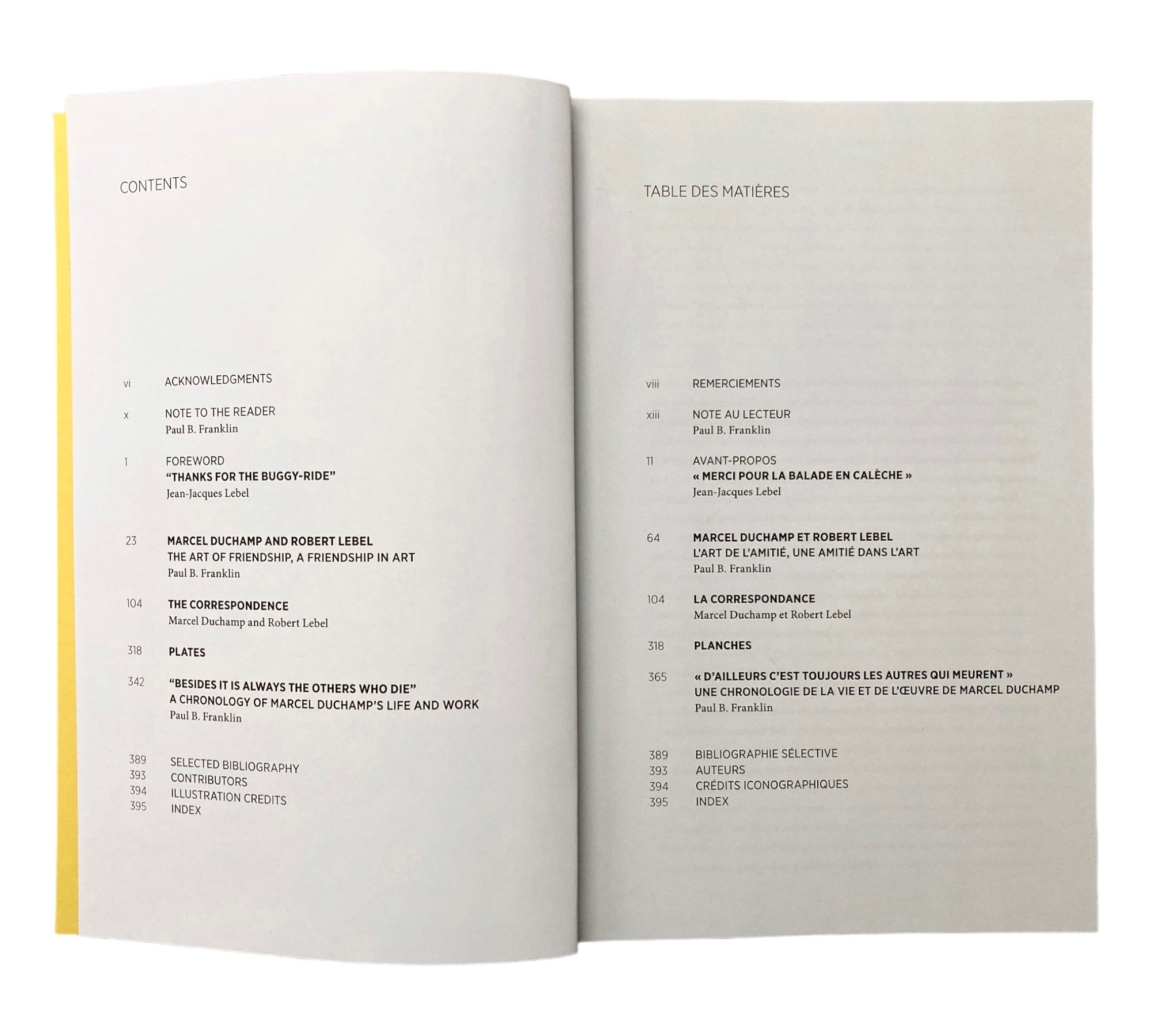 The Artist and his Critic Stripped Bare: The Correspondence of Marcel Duchamp and Robert Lebel