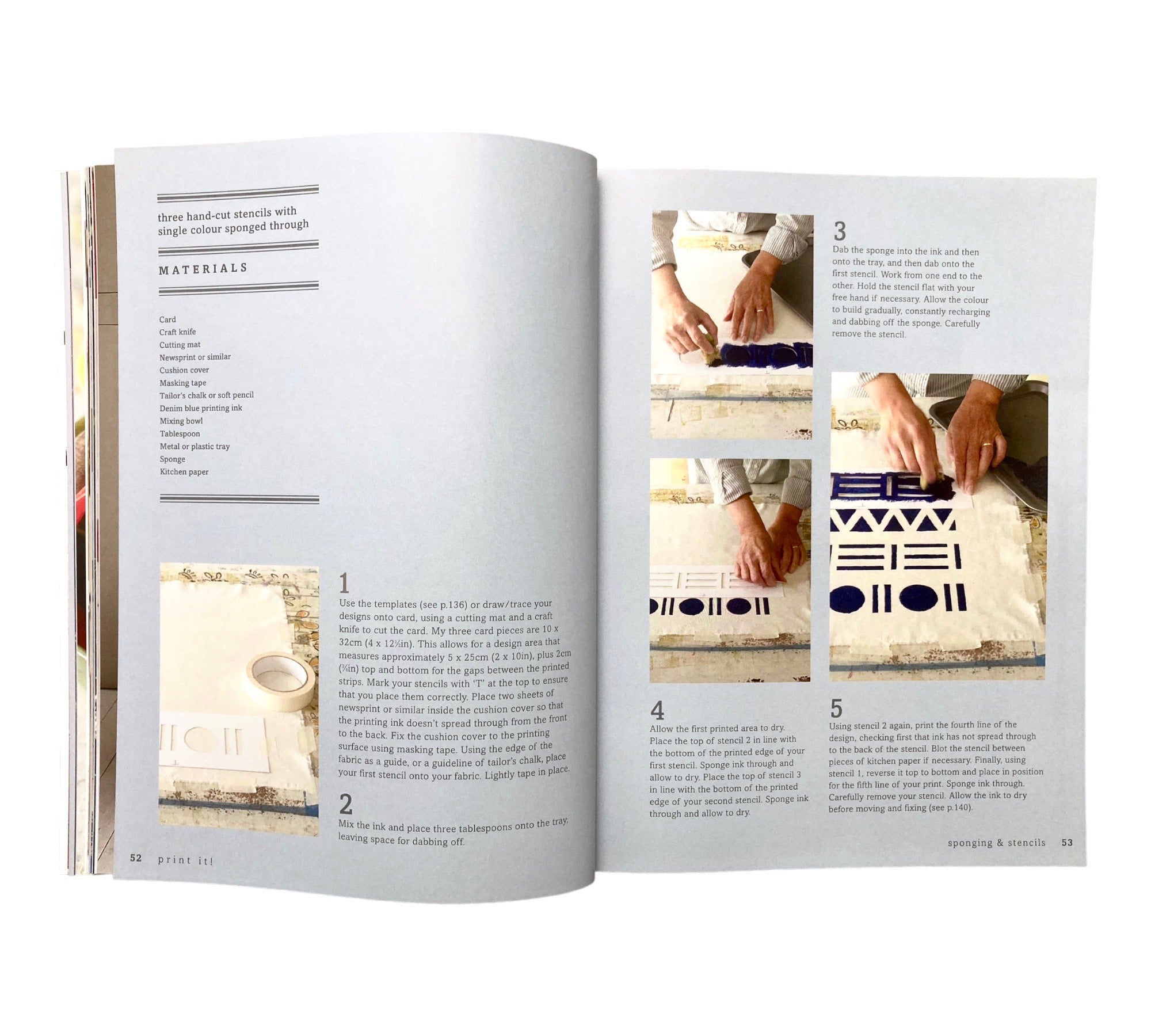 Print it!: 25 Original Projects Using Hand-Printing Techniques for Fabric, Paper and Upcycling