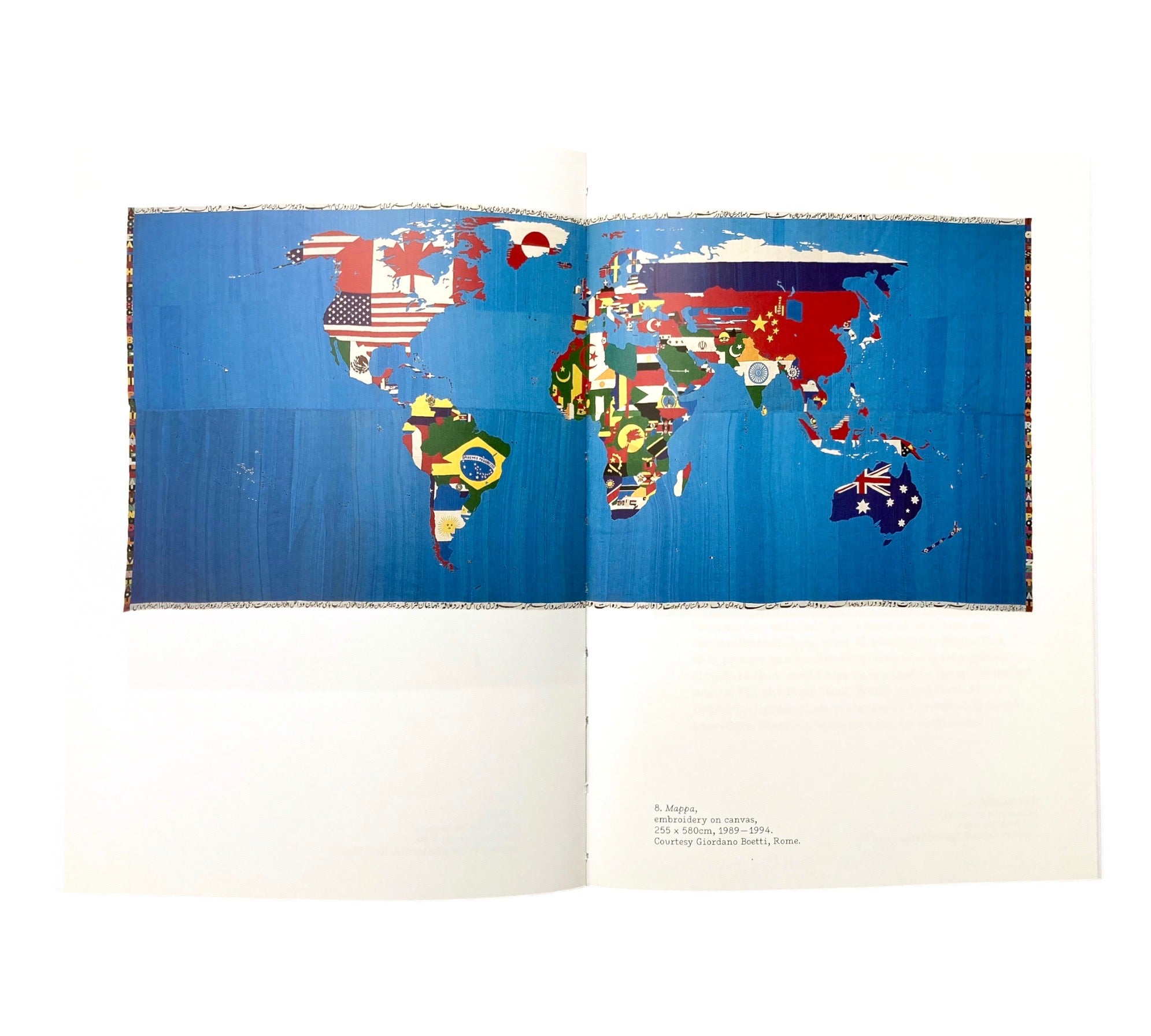 Alighiero E Boetti Mappa One Work Books About Art Alighiero e boetti mappa one work books about art