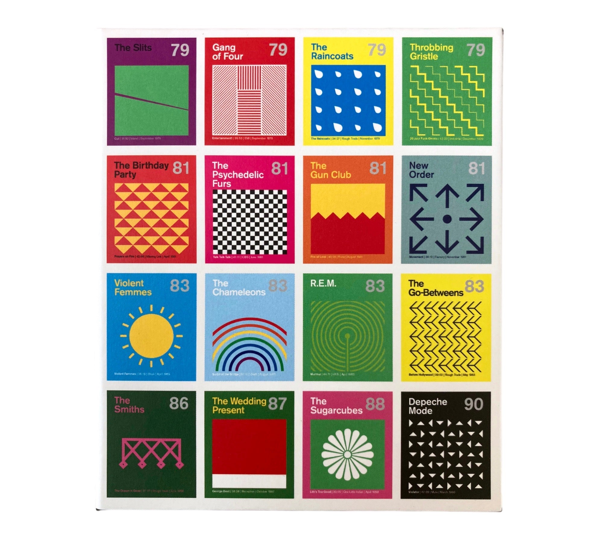 Post-Punk Postcards: 50 Designs of Influential Albums, from New Order's Movement to The Smiths' The Queen Is Dead