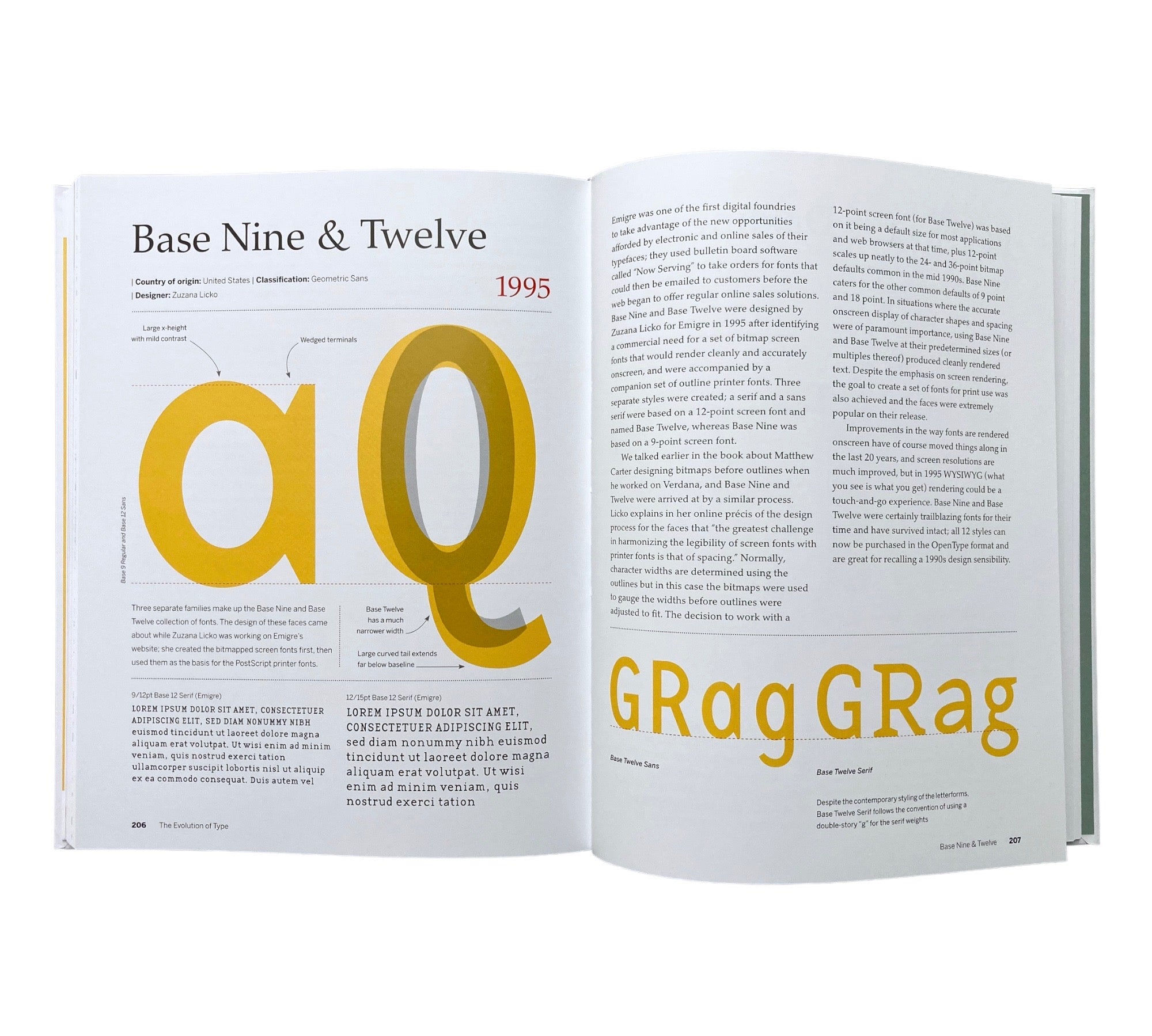 The Evolution of Type: A Graphic Guide to 100 Landmark Typefaces (Rare edition)