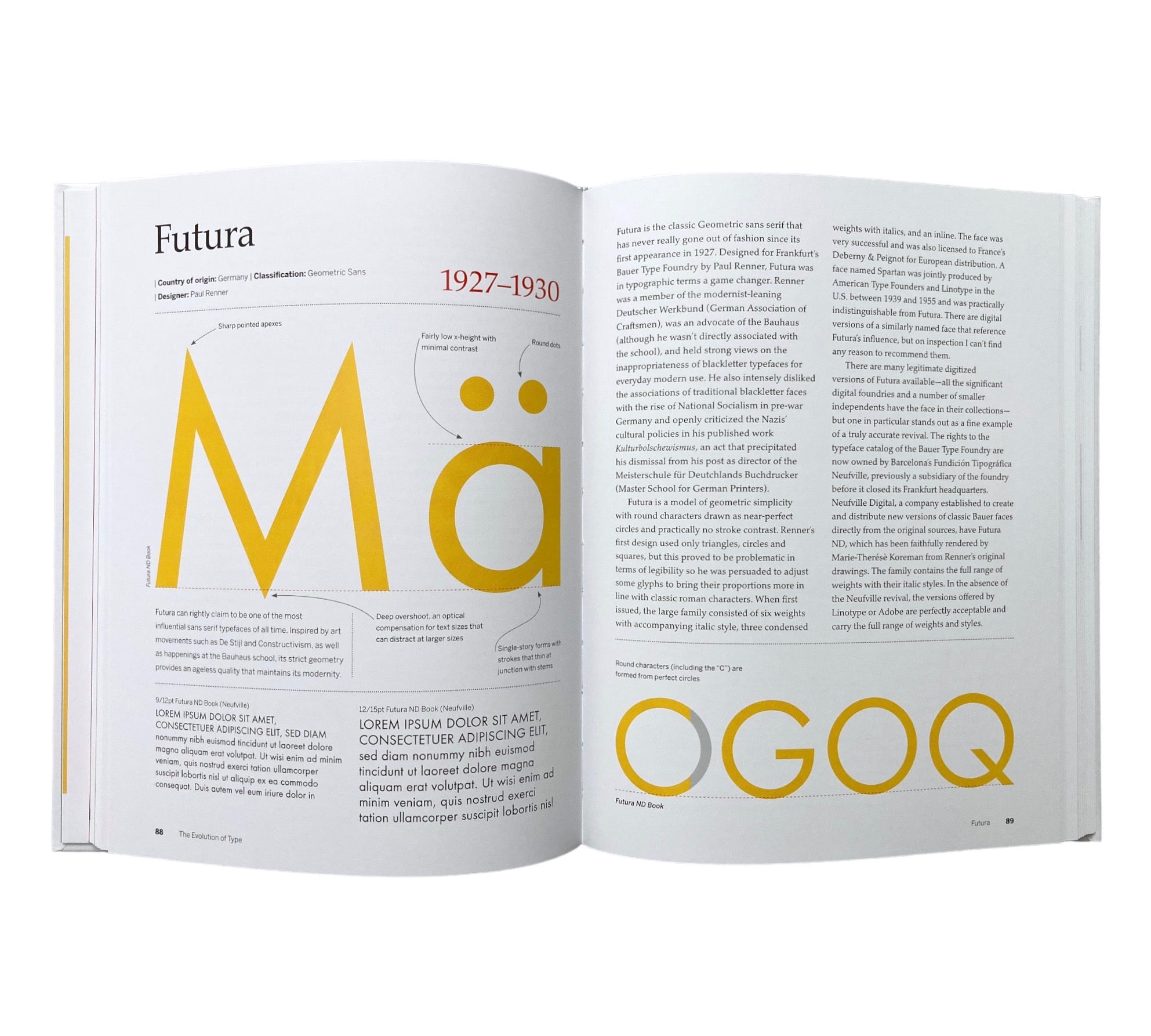 The Evolution of Type: A Graphic Guide to 100 Landmark Typefaces (Rare edition)