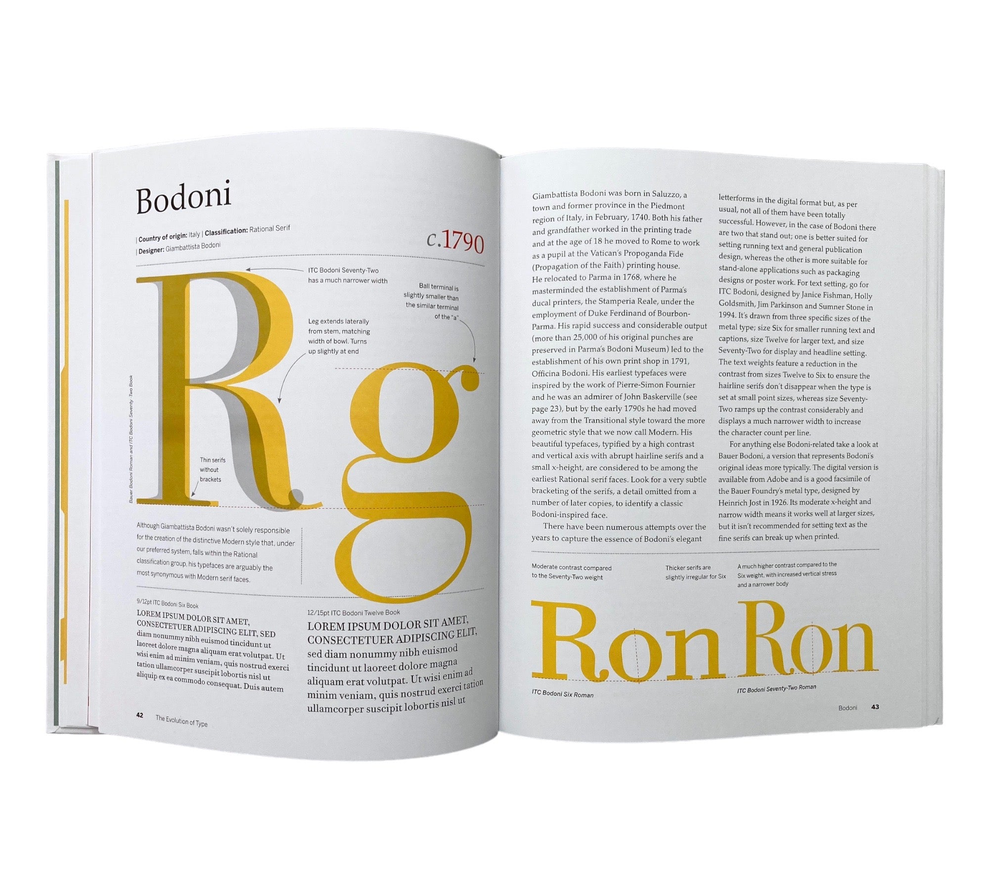 The Evolution of Type: A Graphic Guide to 100 Landmark Typefaces (Rare edition)