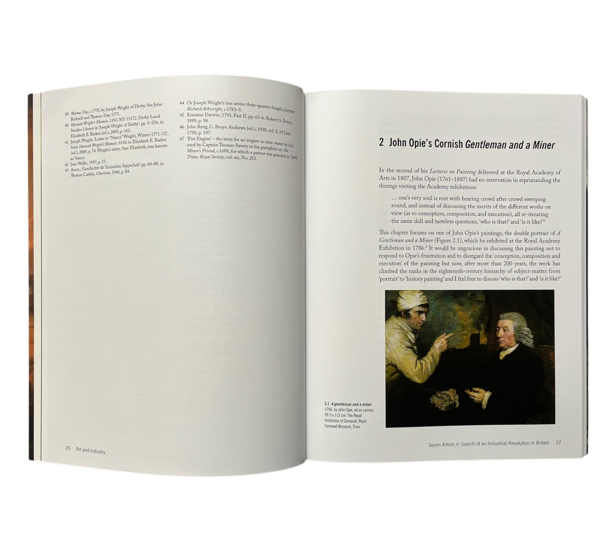 Art and Industry: Seven Artists in search of an Industrial Revolution in Britain (1780-1830)