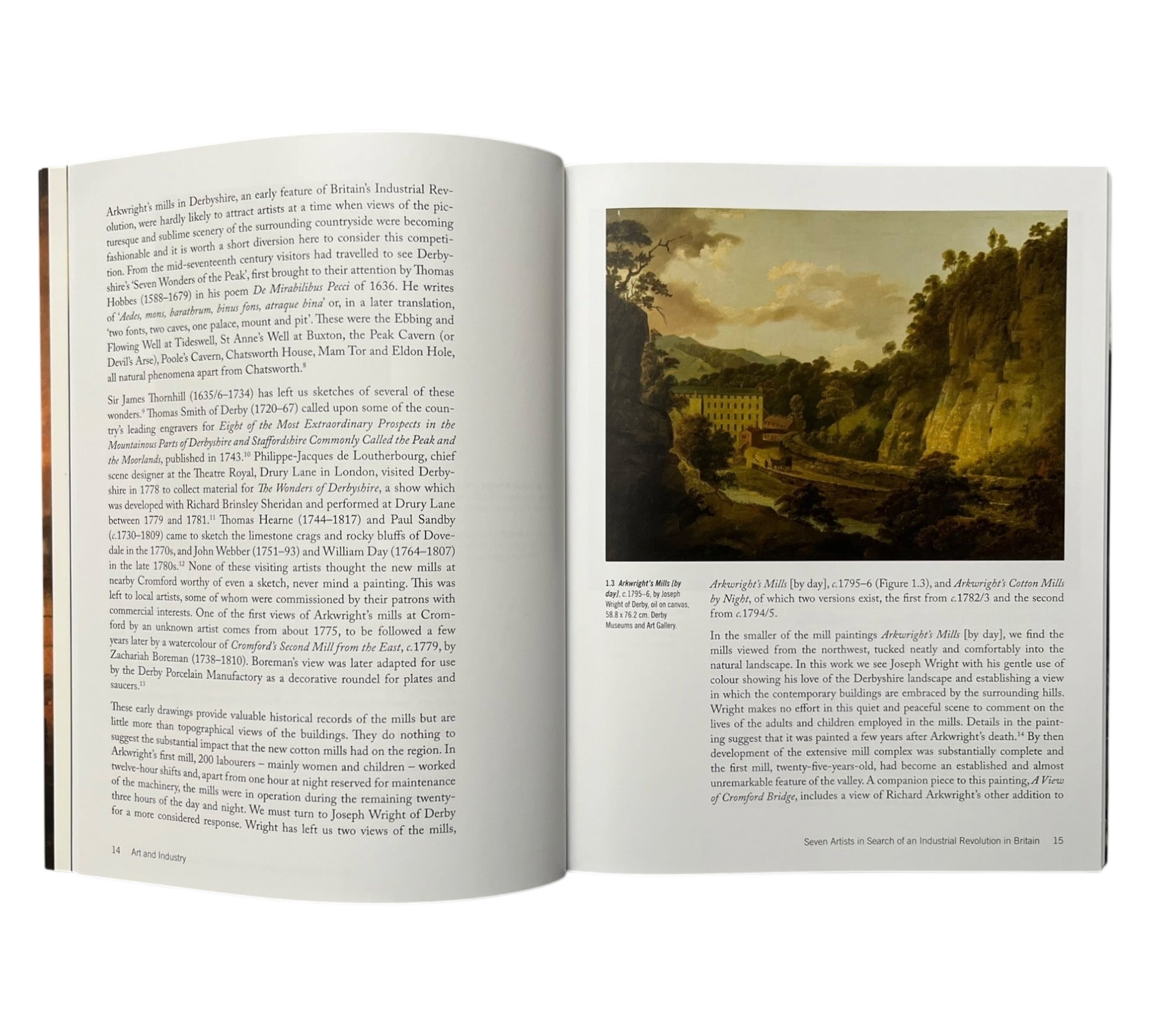 Art and Industry: Seven Artists in search of an Industrial Revolution in Britain (1780-1830)