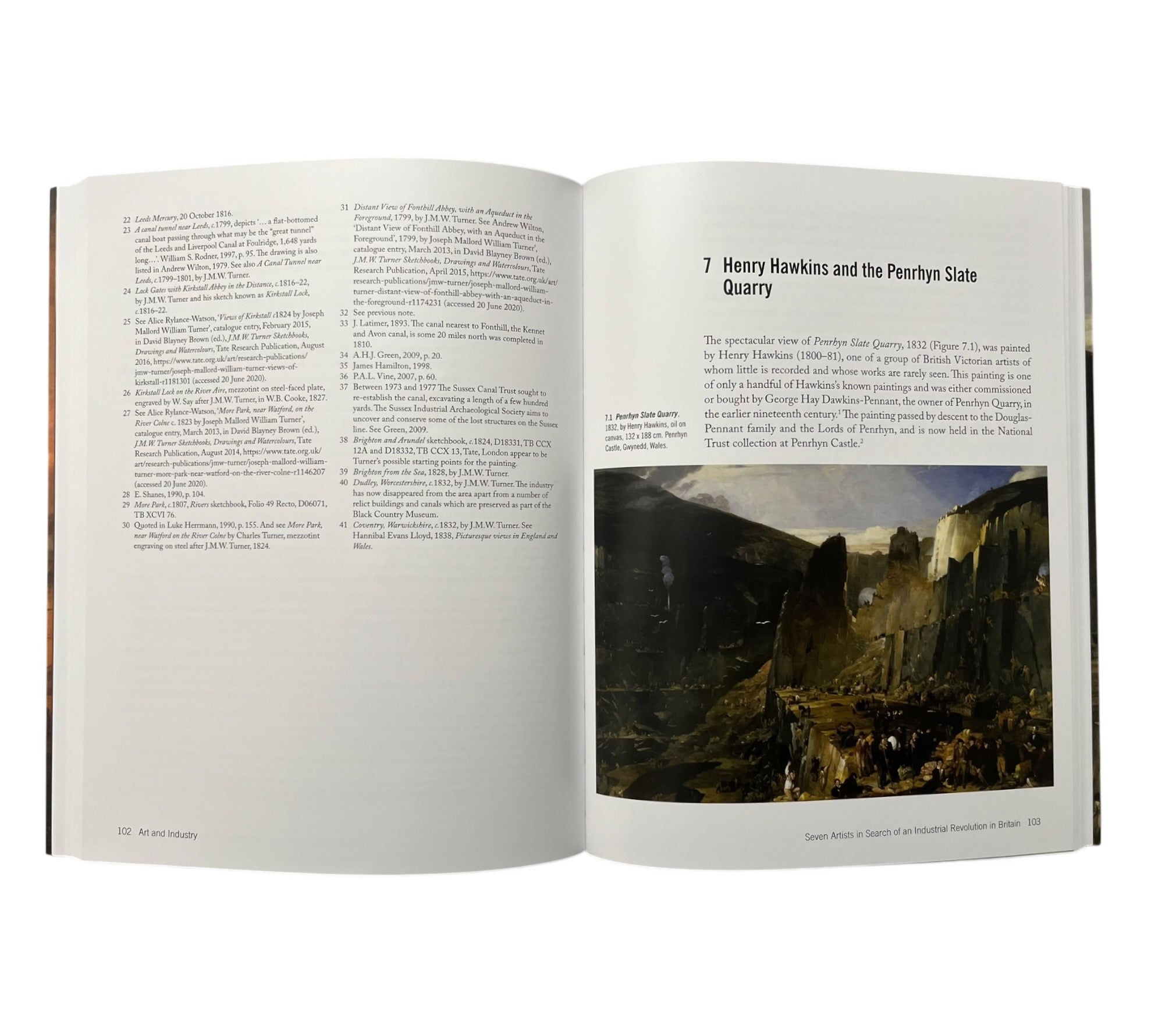 Art and Industry: Seven Artists in search of an Industrial Revolution in Britain (1780-1830)