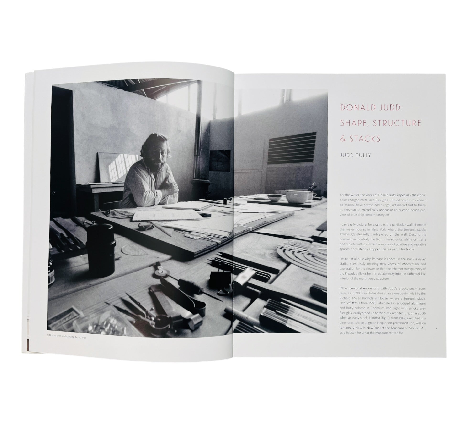 Donald Judd: Stacks (Rare edition)