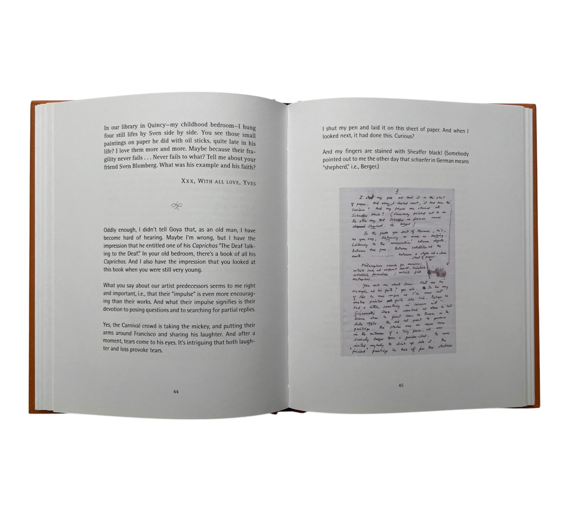 John Berger & Yves Berger: Over to You - Letters Between a Father and Son