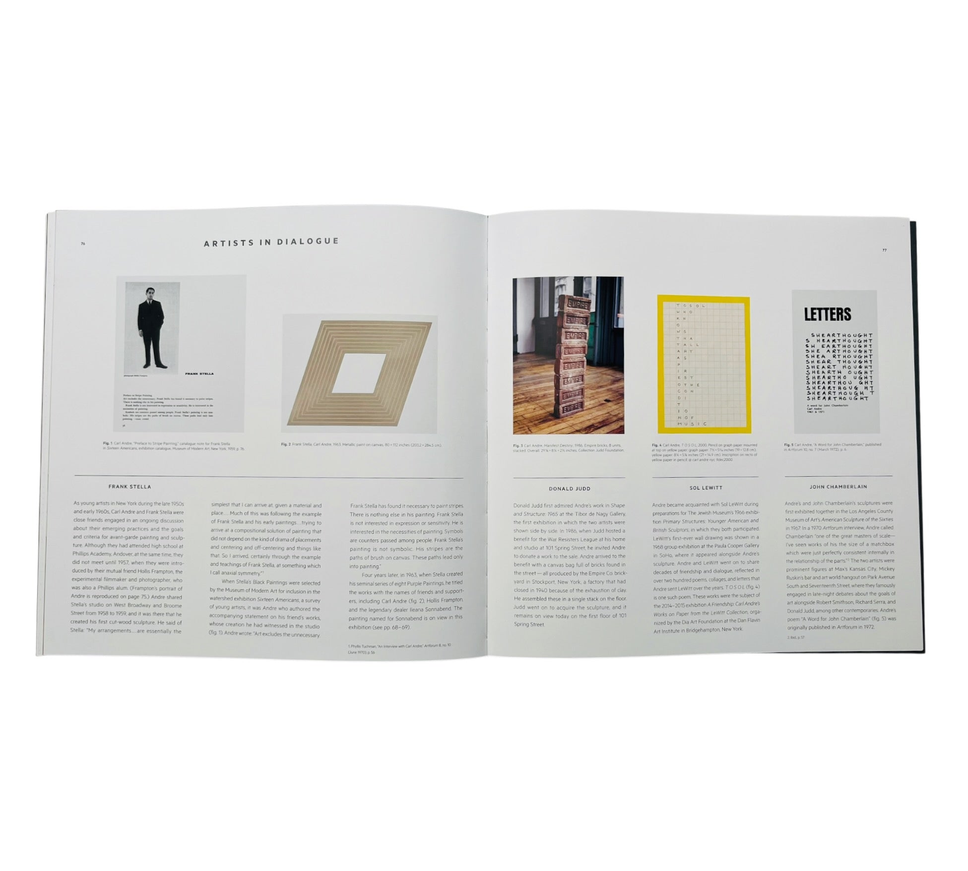 Carl Andre In His Time (Rare edition)