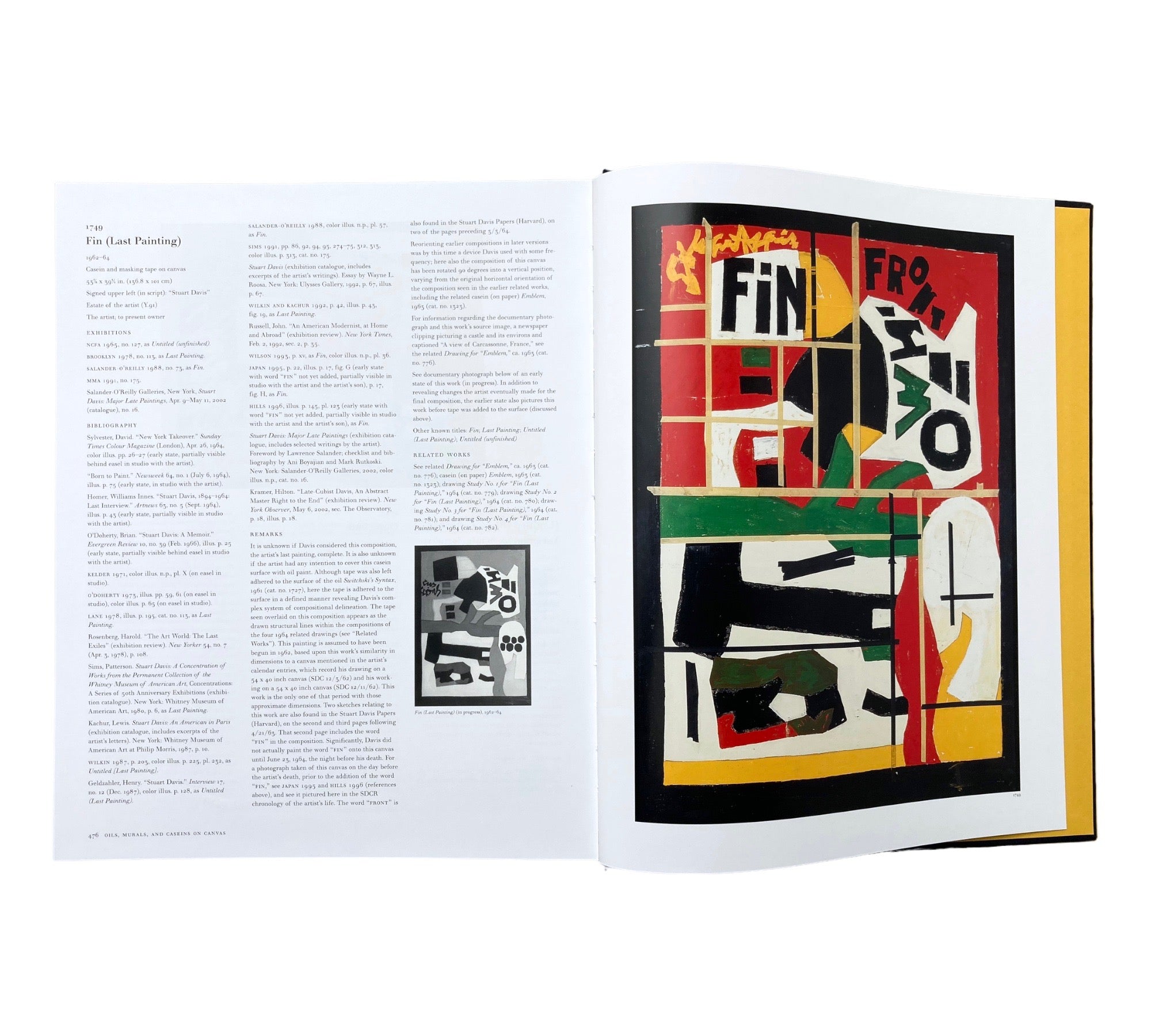 Stuart Davis: A Catalogue Raisonné (3-volume set)