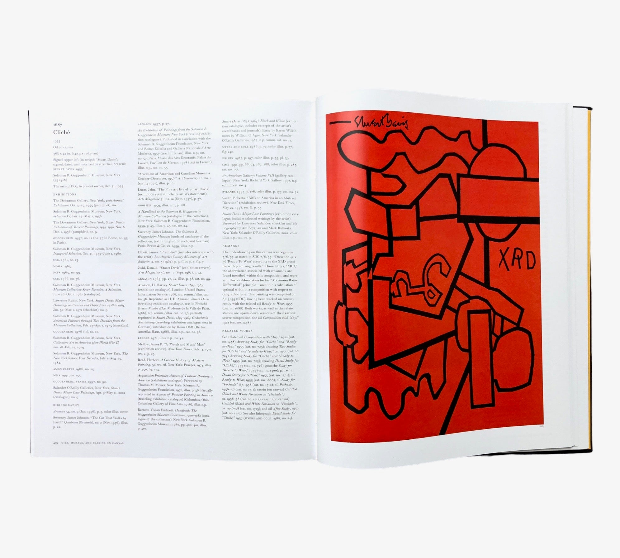 Stuart Davis: A Catalogue Raisonné (3-volume set)