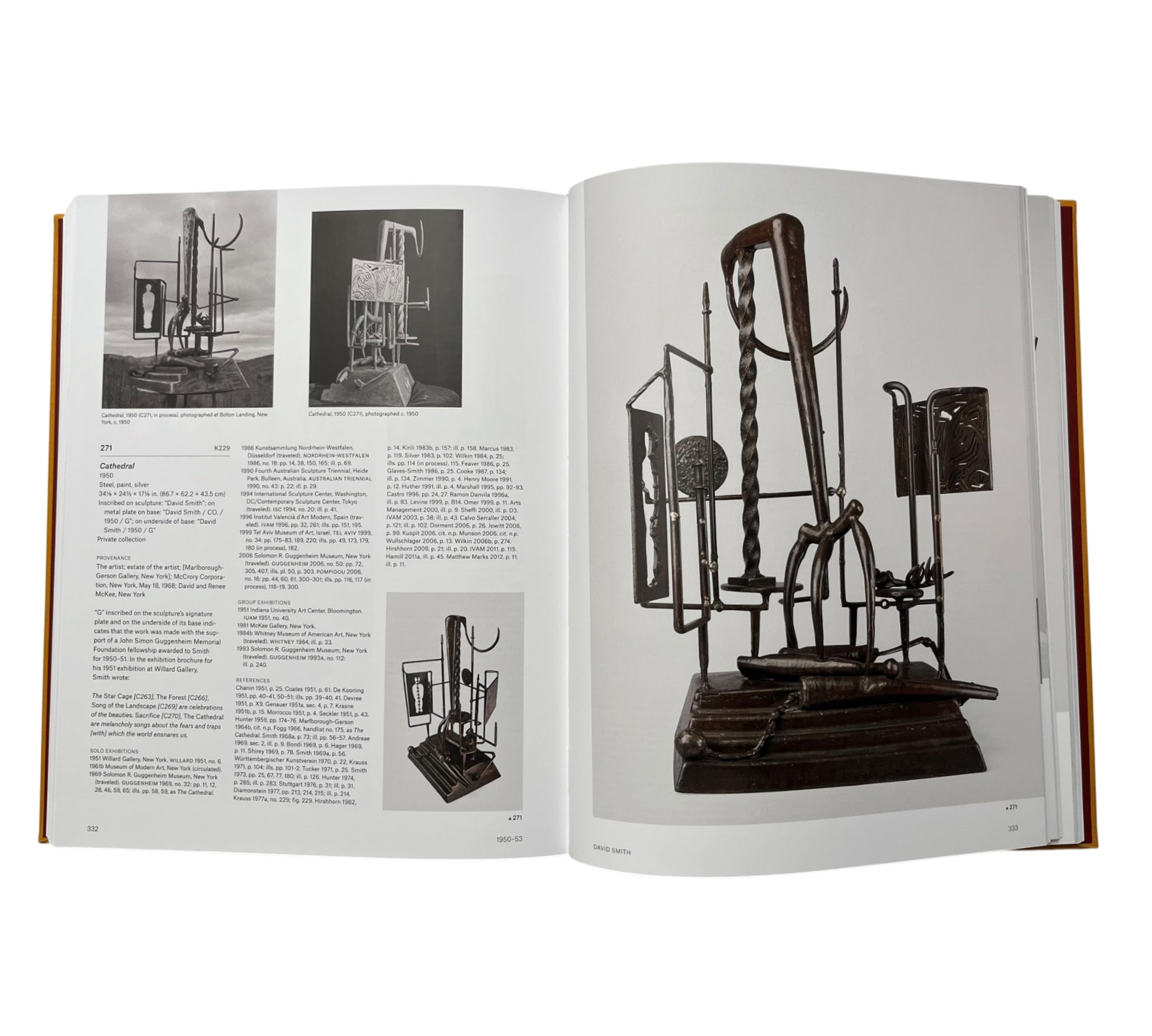 David Smith Sculpture: A Catalogue Raisonné - 1932-1965 (3-volume set)