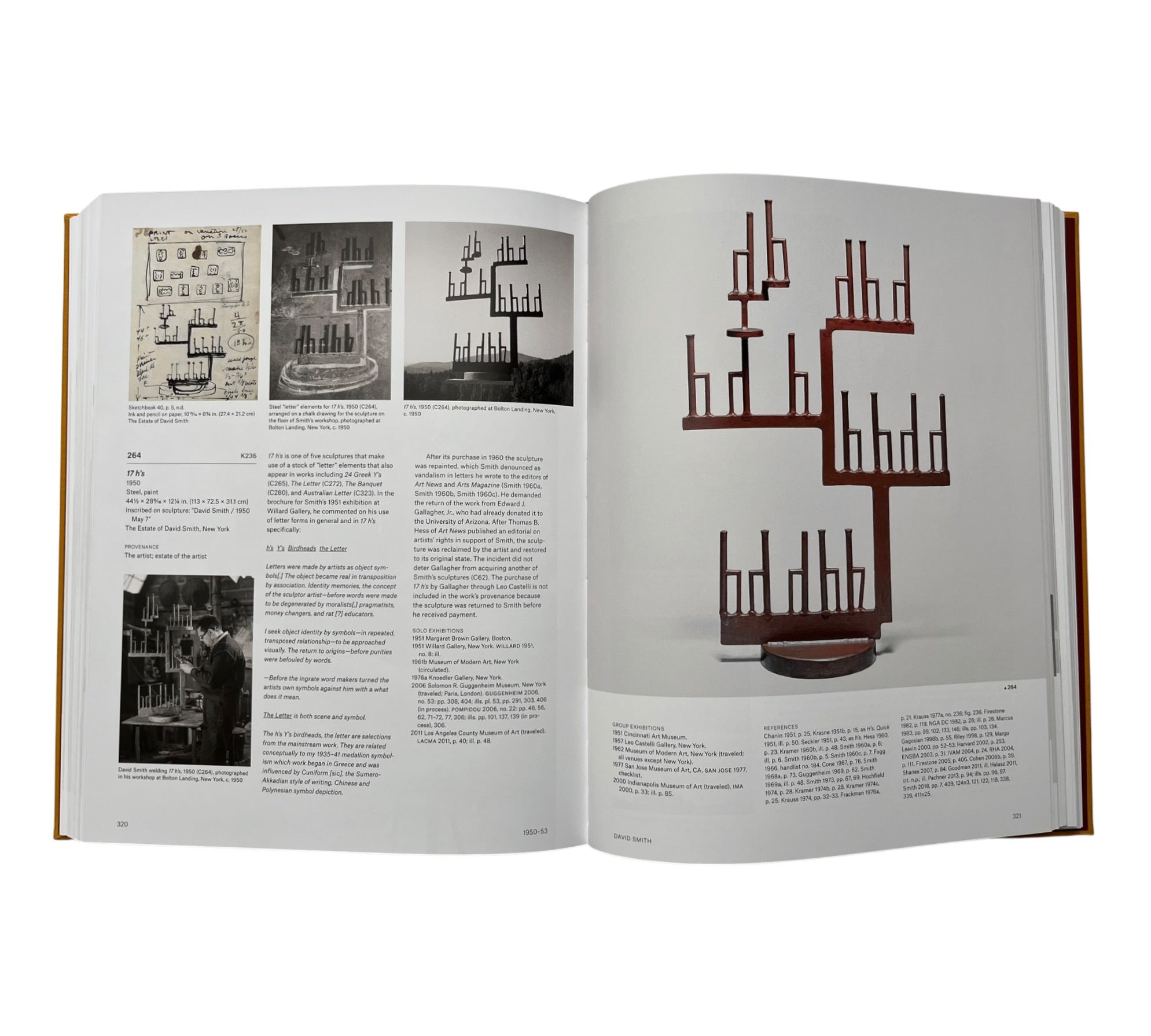 David Smith Sculpture: A Catalogue Raisonné - 1932-1965 (3-volume set)